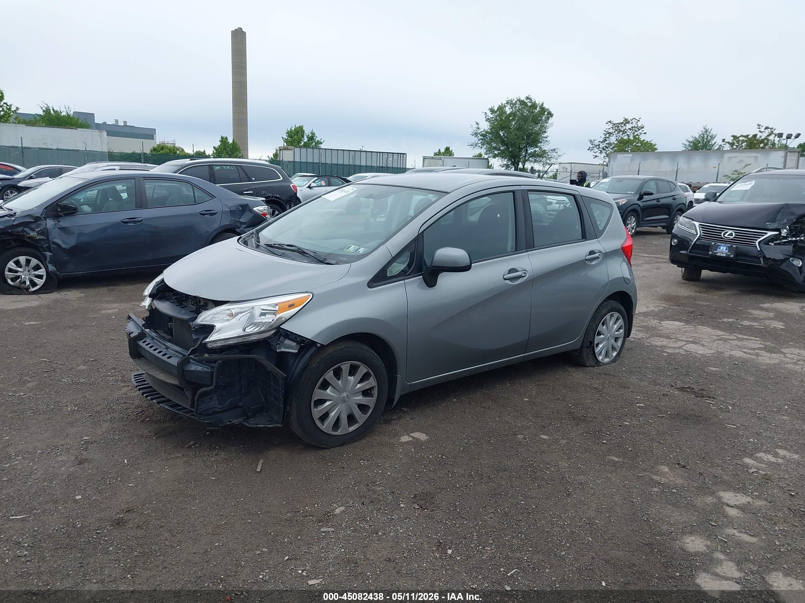 2014 Nissan Versa Note Sv Gray vin: 3N1CE2CPXEL431249