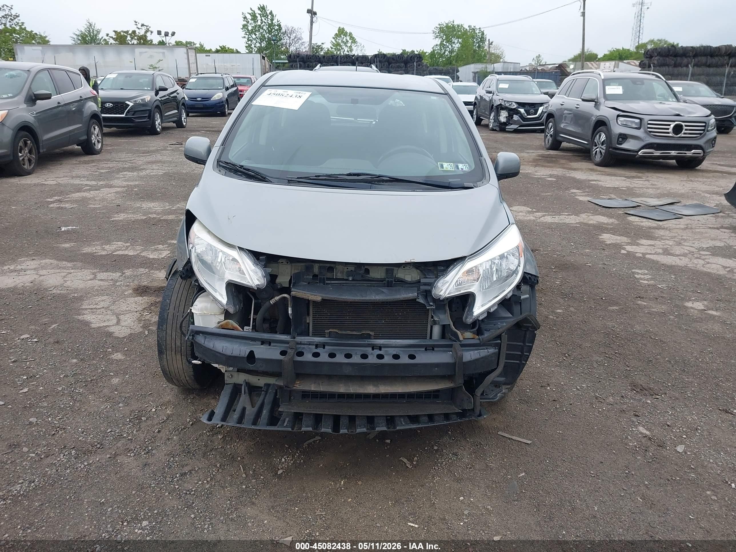 2014 Nissan Versa Note Sv Gray vin: 3N1CE2CPXEL431249