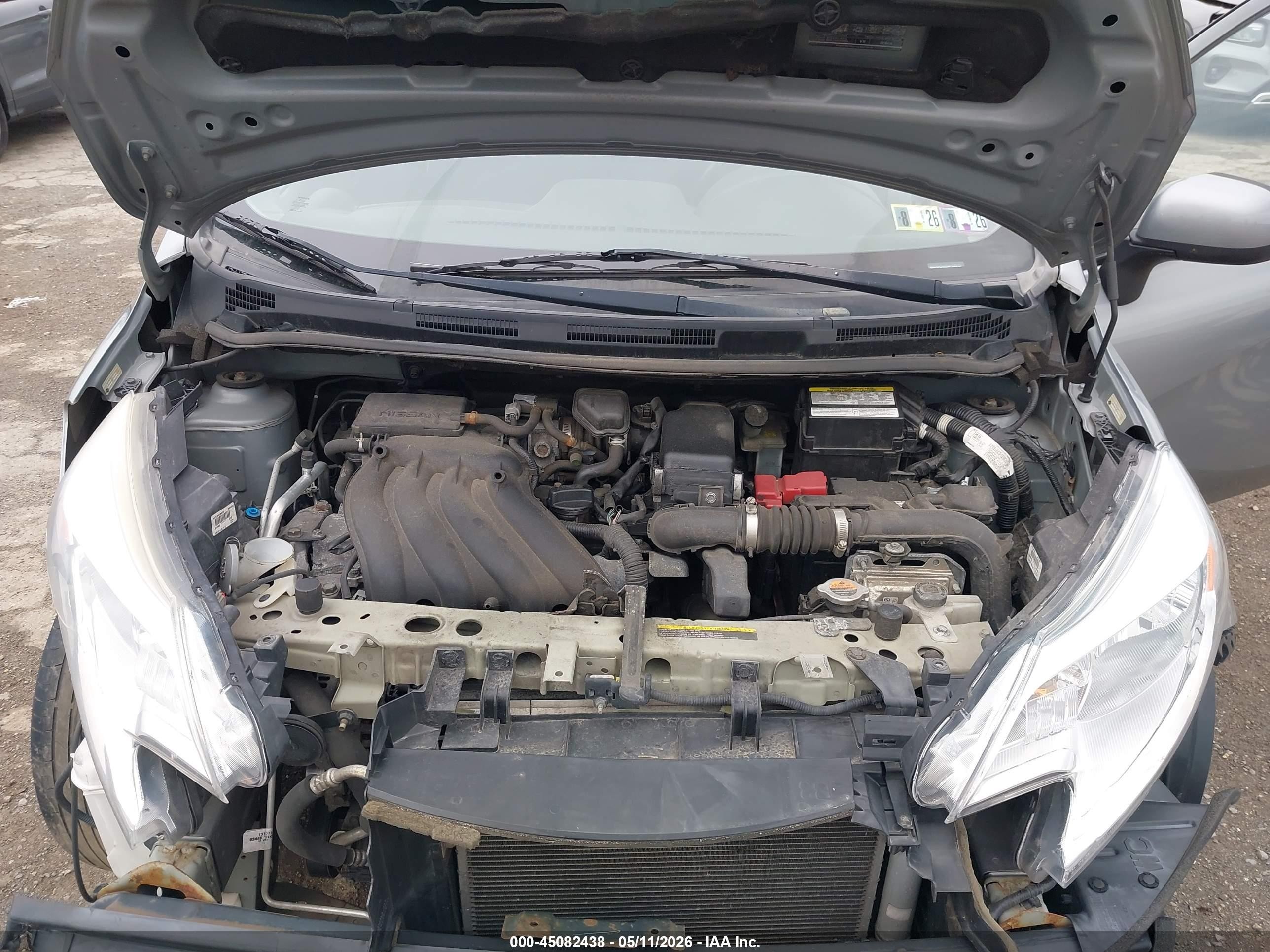 2014 Nissan Versa Note Sv Gray vin: 3N1CE2CPXEL431249