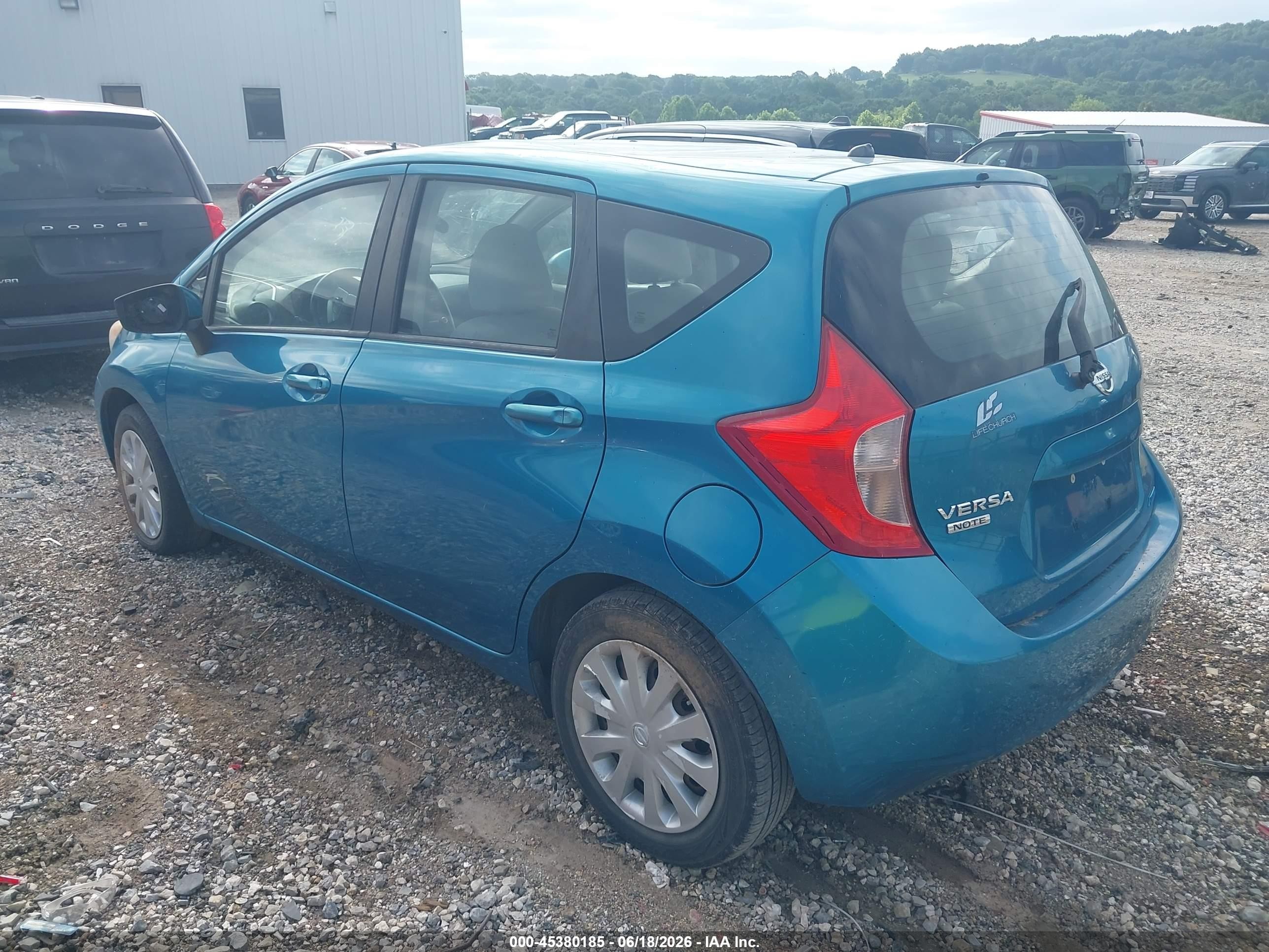 2015 Nissan Versa Note S (sr)/s Plus/sl/sr/sv Blue vin: 3N1CE2CPXFL353203