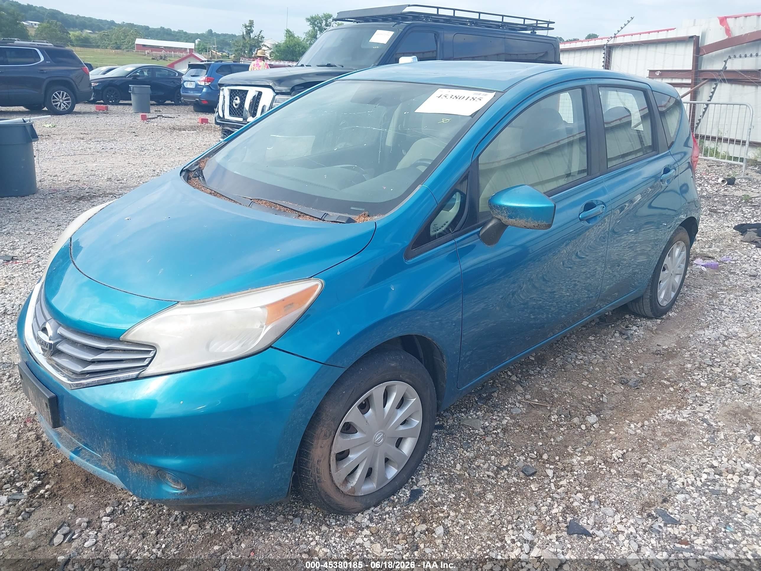 2015 Nissan Versa Note S (sr)/s Plus/sl/sr/sv Blue vin: 3N1CE2CPXFL353203