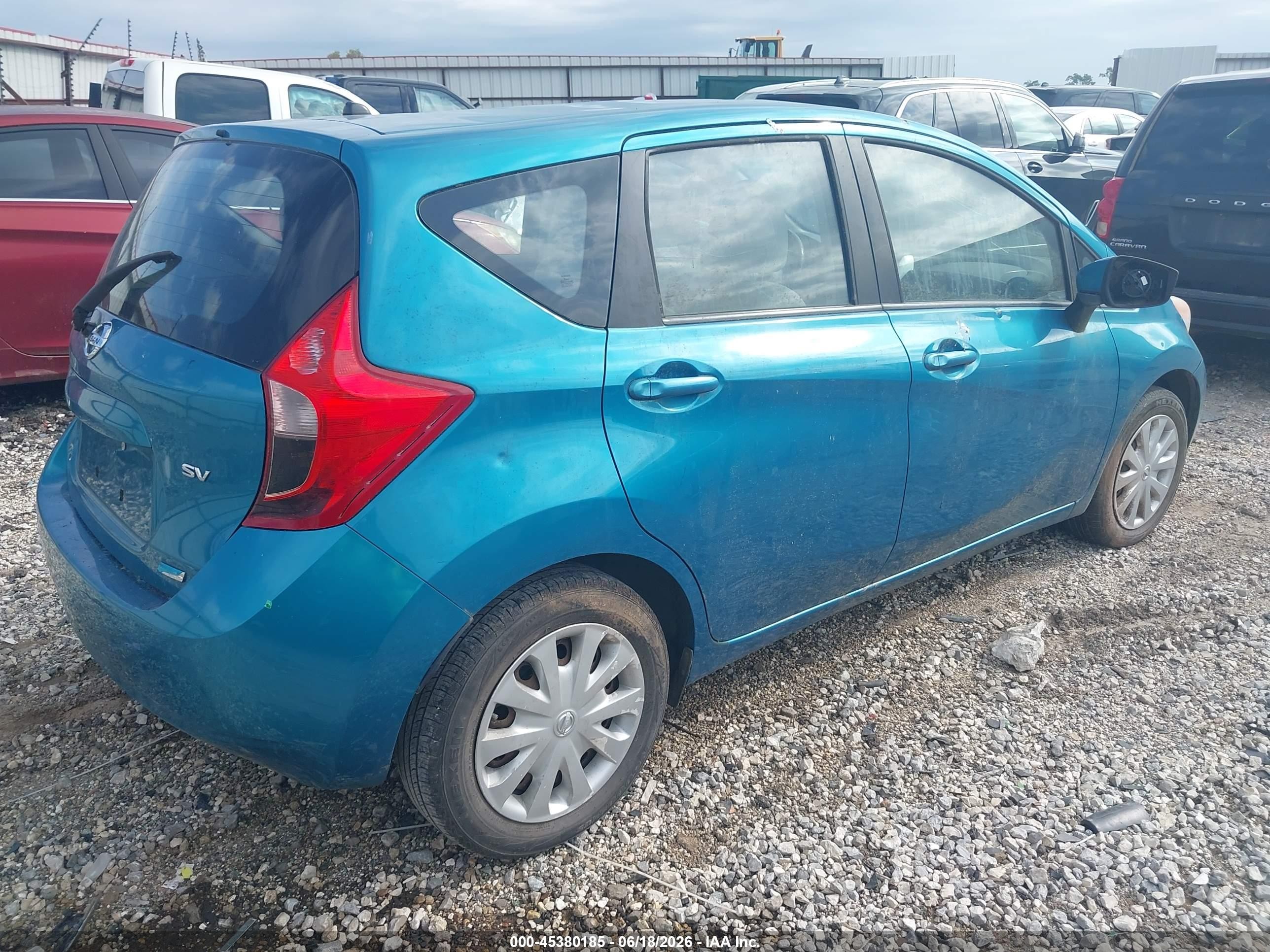 2015 Nissan Versa Note S (sr)/s Plus/sl/sr/sv Blue vin: 3N1CE2CPXFL353203