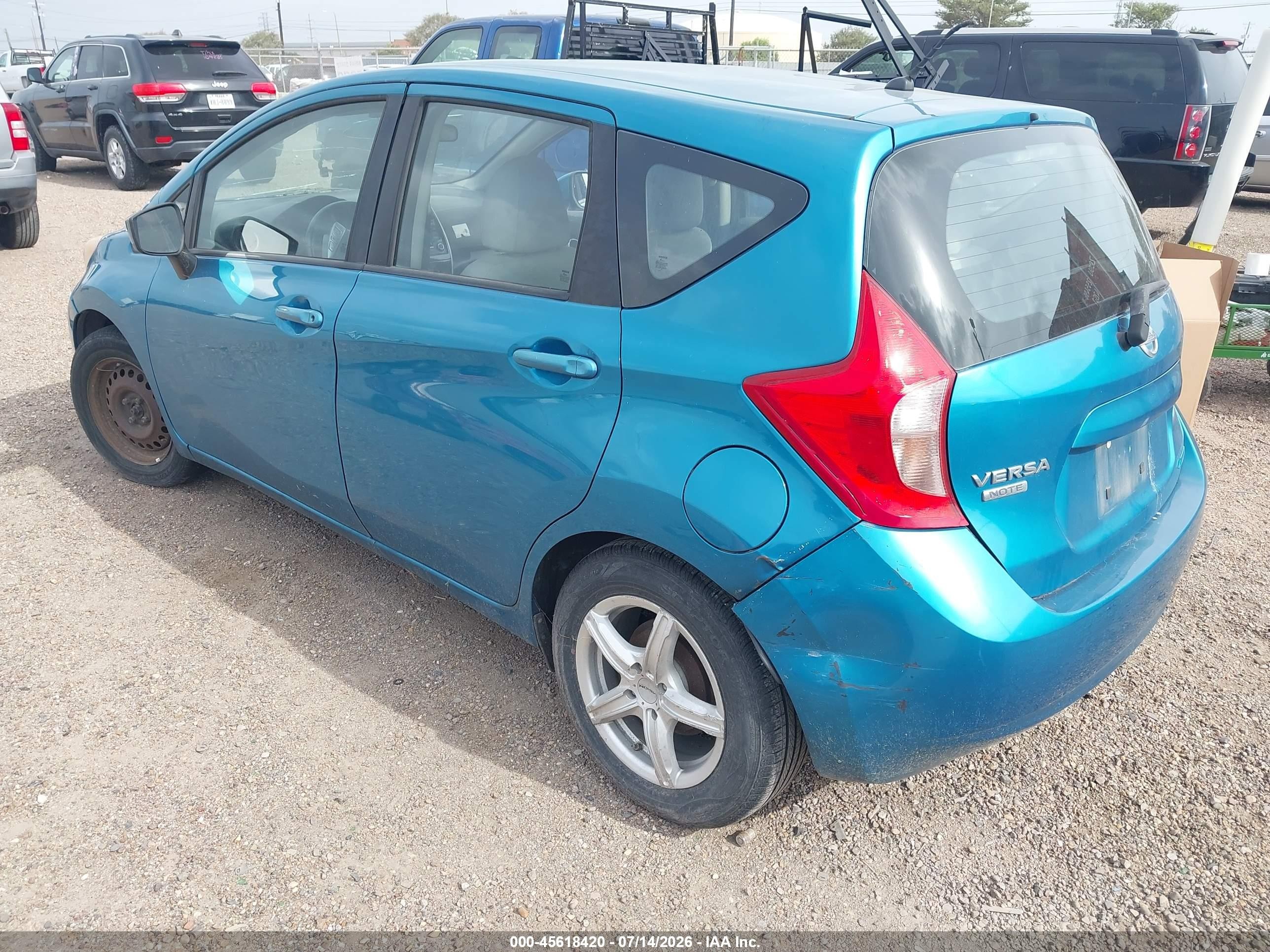 2015 Nissan Versa Note S (sr)/s Plus/sl/sr/sv Blue vin: 3N1CE2CPXFL355811