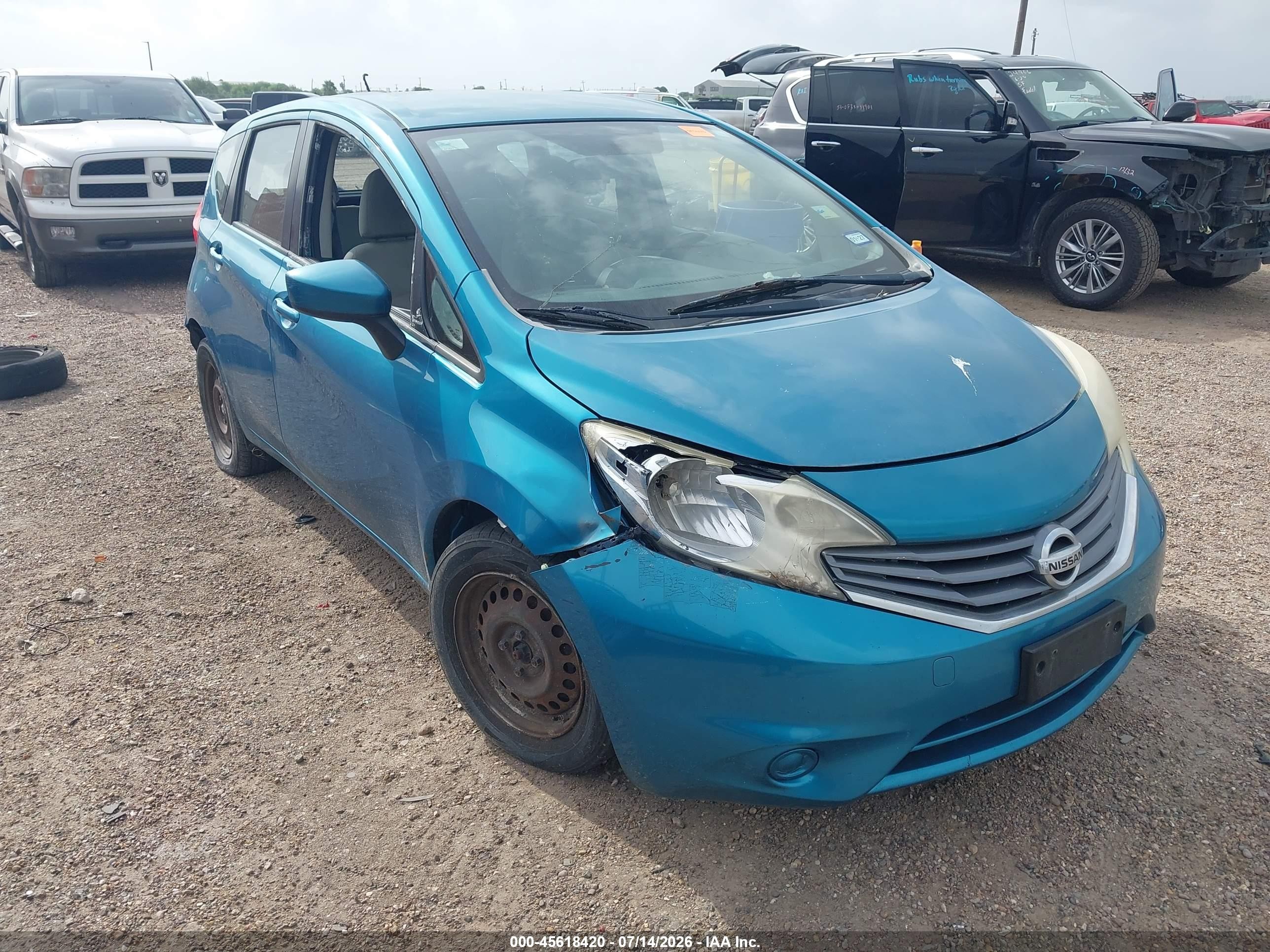 2015 Nissan Versa Note S (sr)/s Plus/sl/sr/sv Blue vin: 3N1CE2CPXFL355811