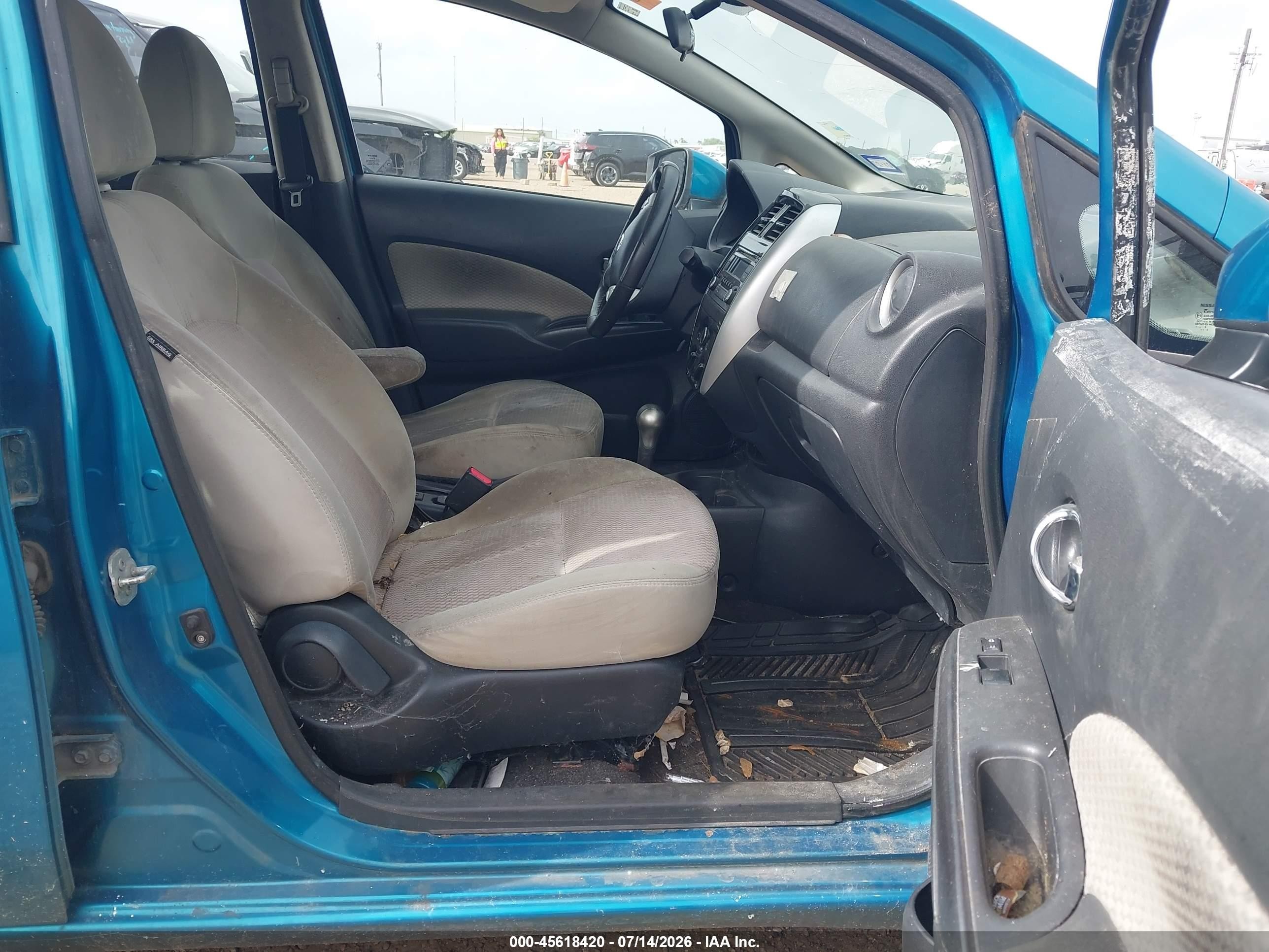 2015 Nissan Versa Note S (sr)/s Plus/sl/sr/sv Blue vin: 3N1CE2CPXFL355811