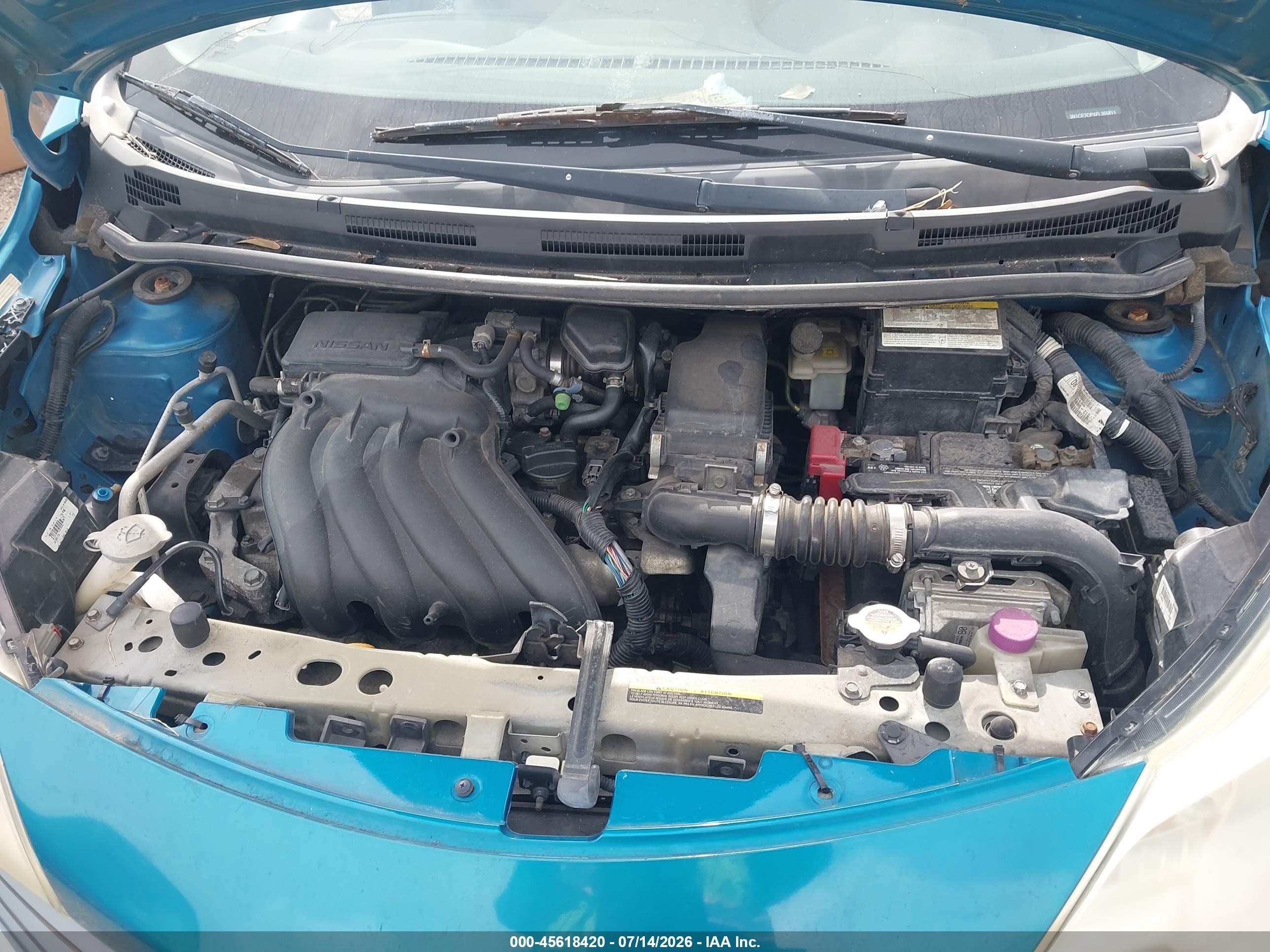 2015 Nissan Versa Note S (sr)/s Plus/sl/sr/sv Blue vin: 3N1CE2CPXFL355811