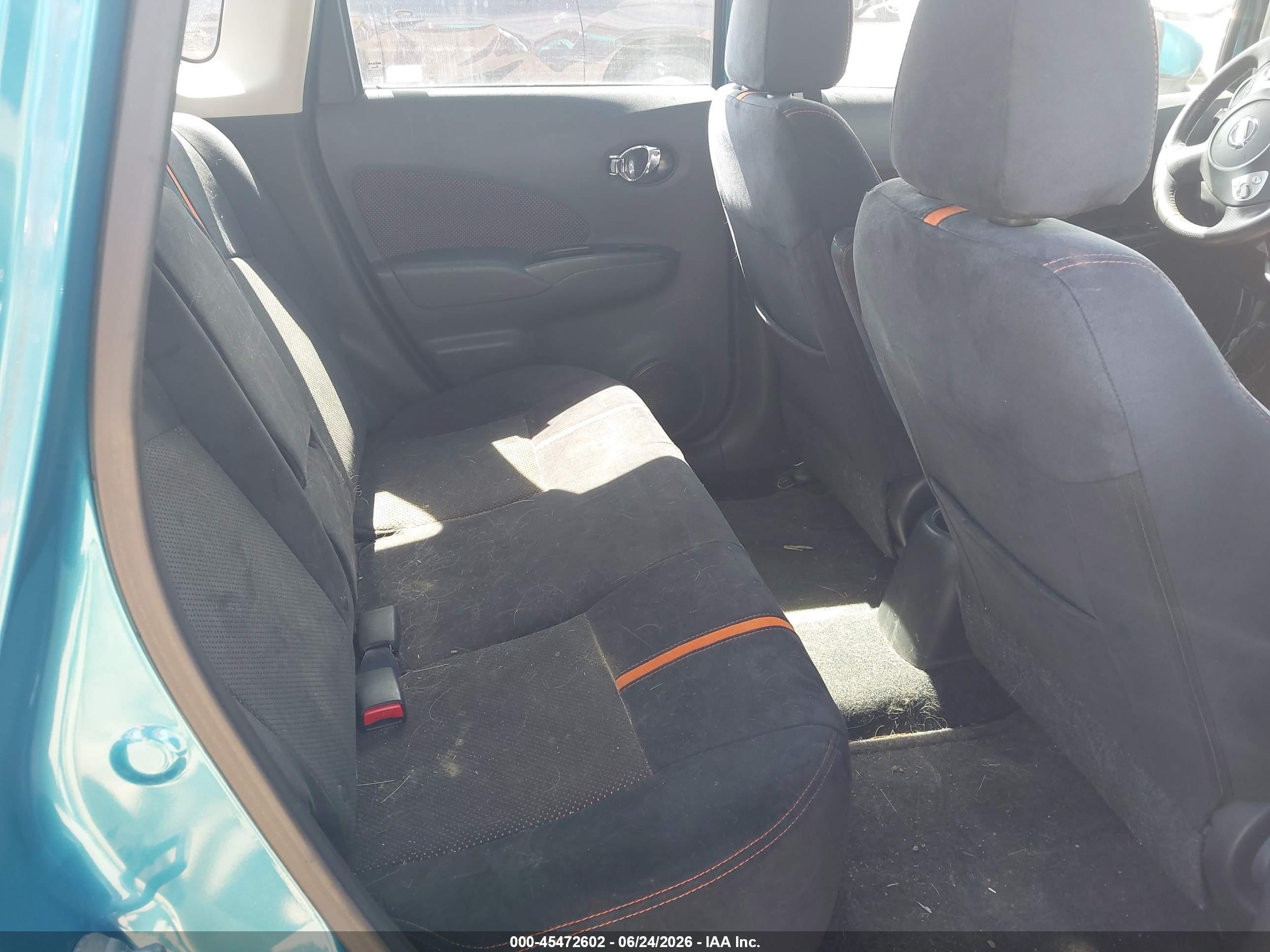 2015 Nissan Versa Note Sr Blue vin: 3N1CE2CPXFL362449