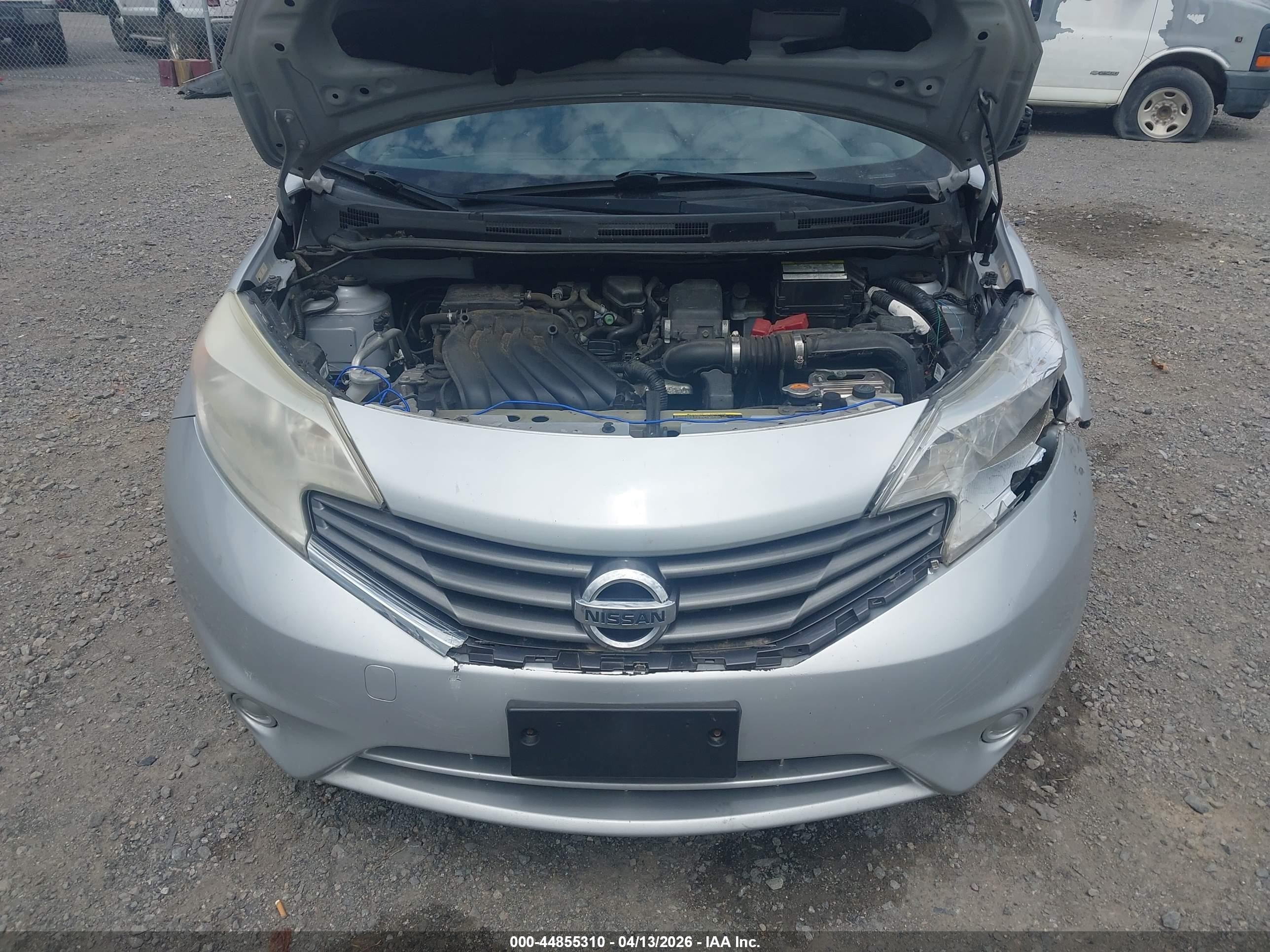2015 Nissan Versa Note S (sr)/s Plus/sl/sr/sv Silver vin: 3N1CE2CPXFL363908