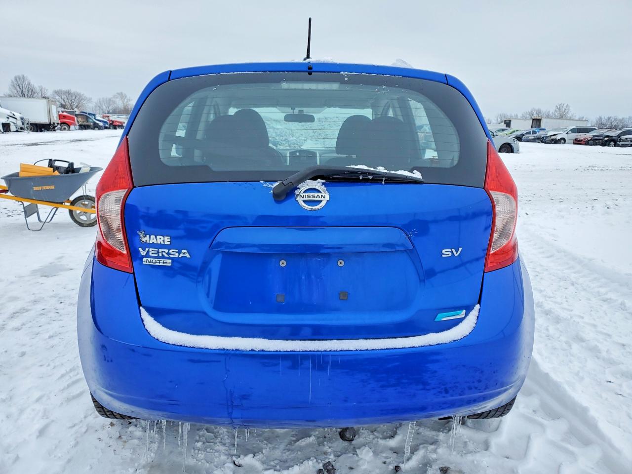 2015 Nissan Versa Note S Blue vin: 3N1CE2CPXFL369076
