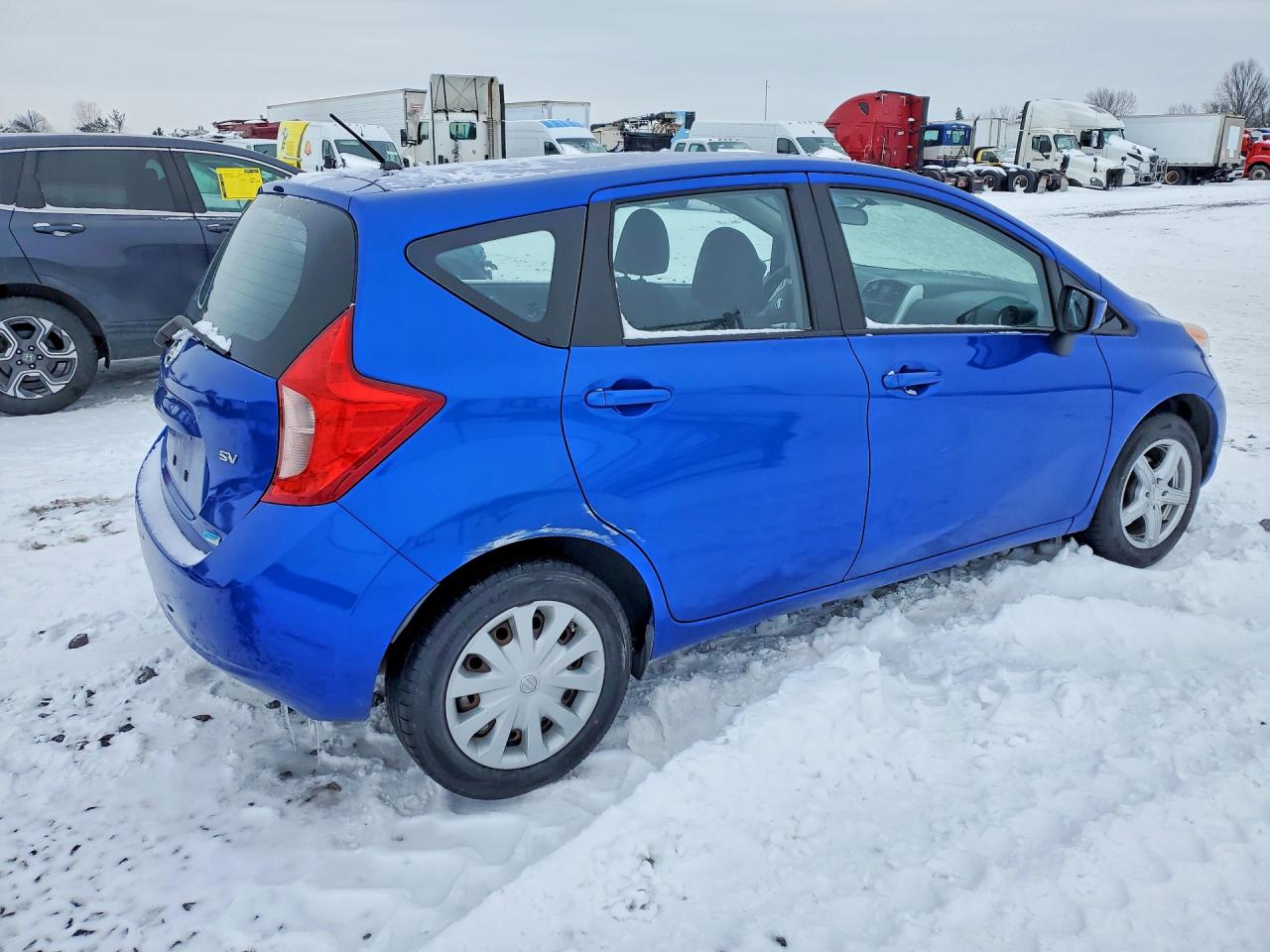 2015 Nissan Versa Note S Blue vin: 3N1CE2CPXFL369076