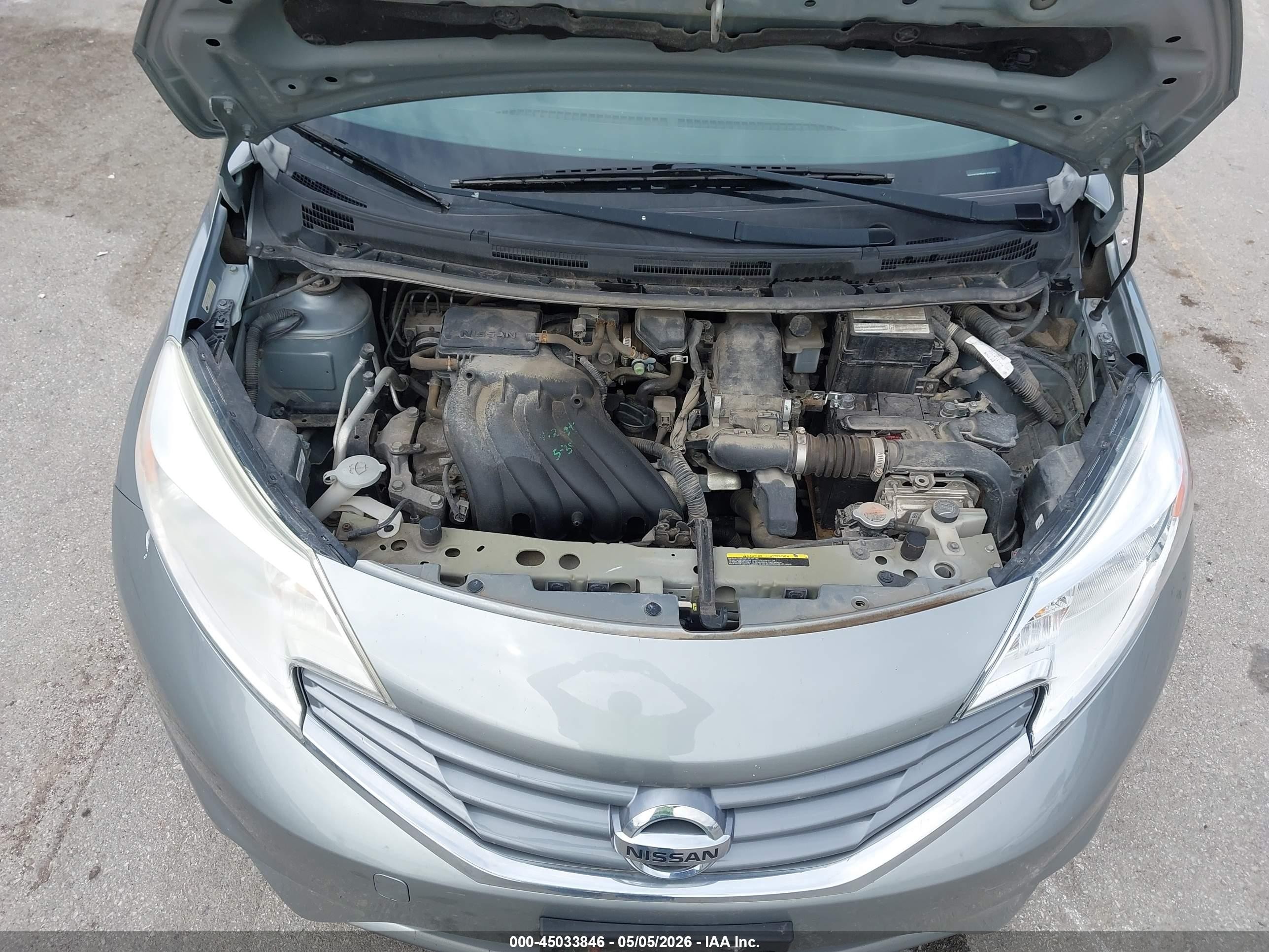 2015 Nissan Versa Note Sl Silver vin: 3N1CE2CPXFL371409