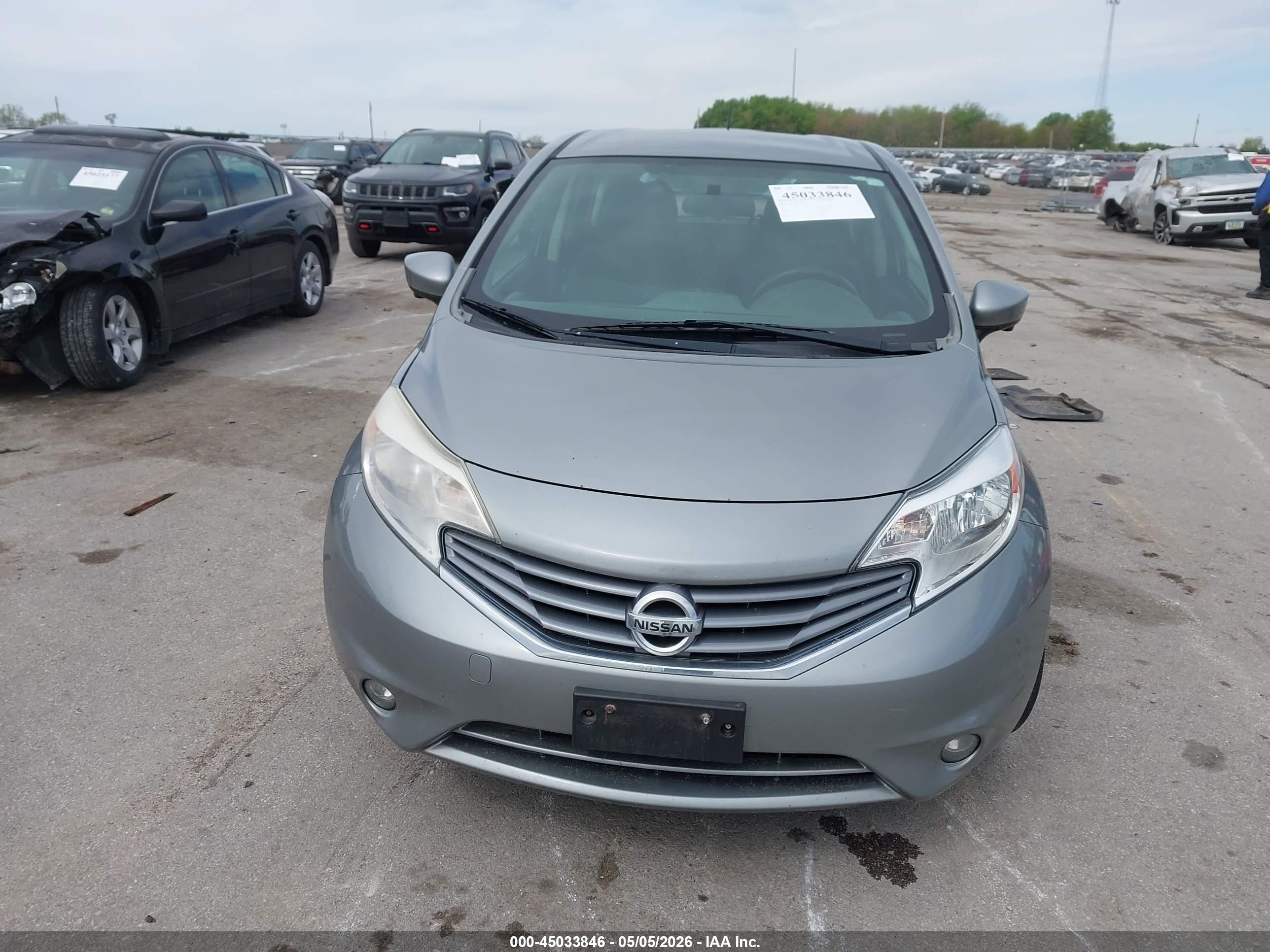 2015 Nissan Versa Note Sl Silver vin: 3N1CE2CPXFL371409