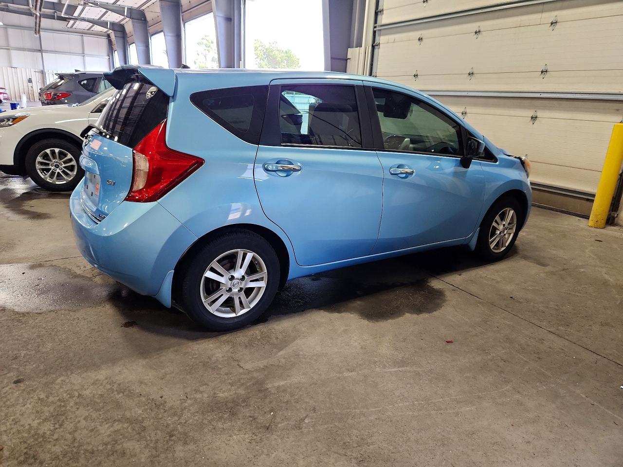 2015 Nissan Versa Note Sv Синий vin: 3N1CE2CPXFL373144