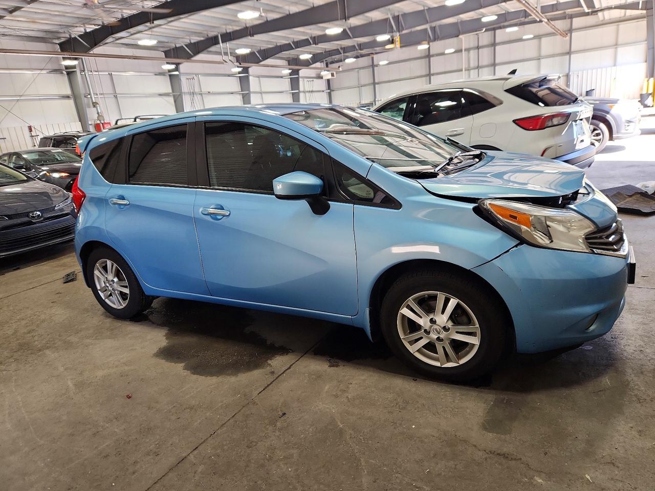 2015 Nissan Versa Note Sv Синий vin: 3N1CE2CPXFL373144