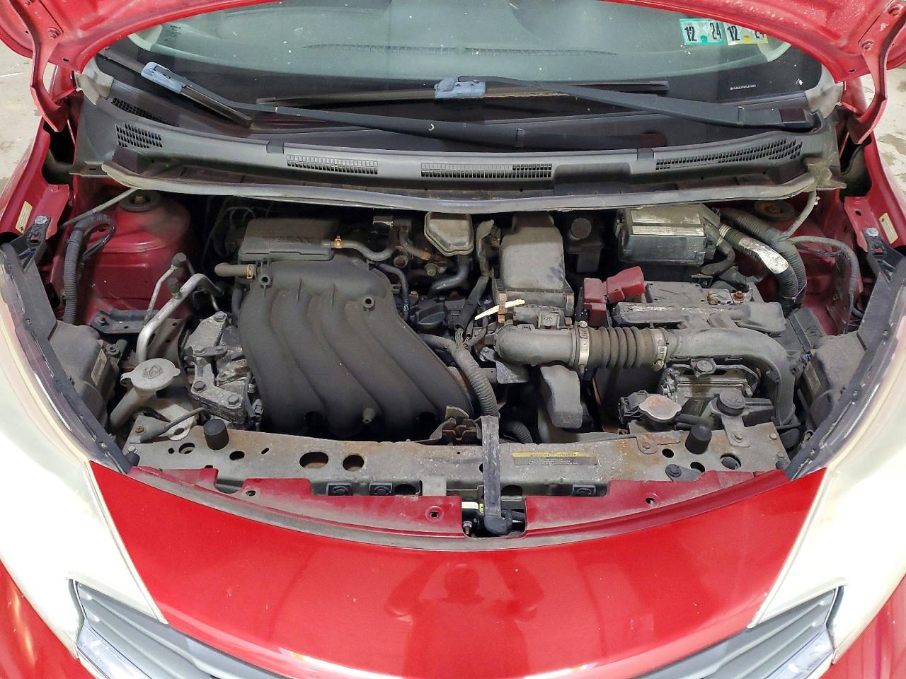 2015 Nissan Versa Note Sv Maroon vin: 3N1CE2CPXFL375587
