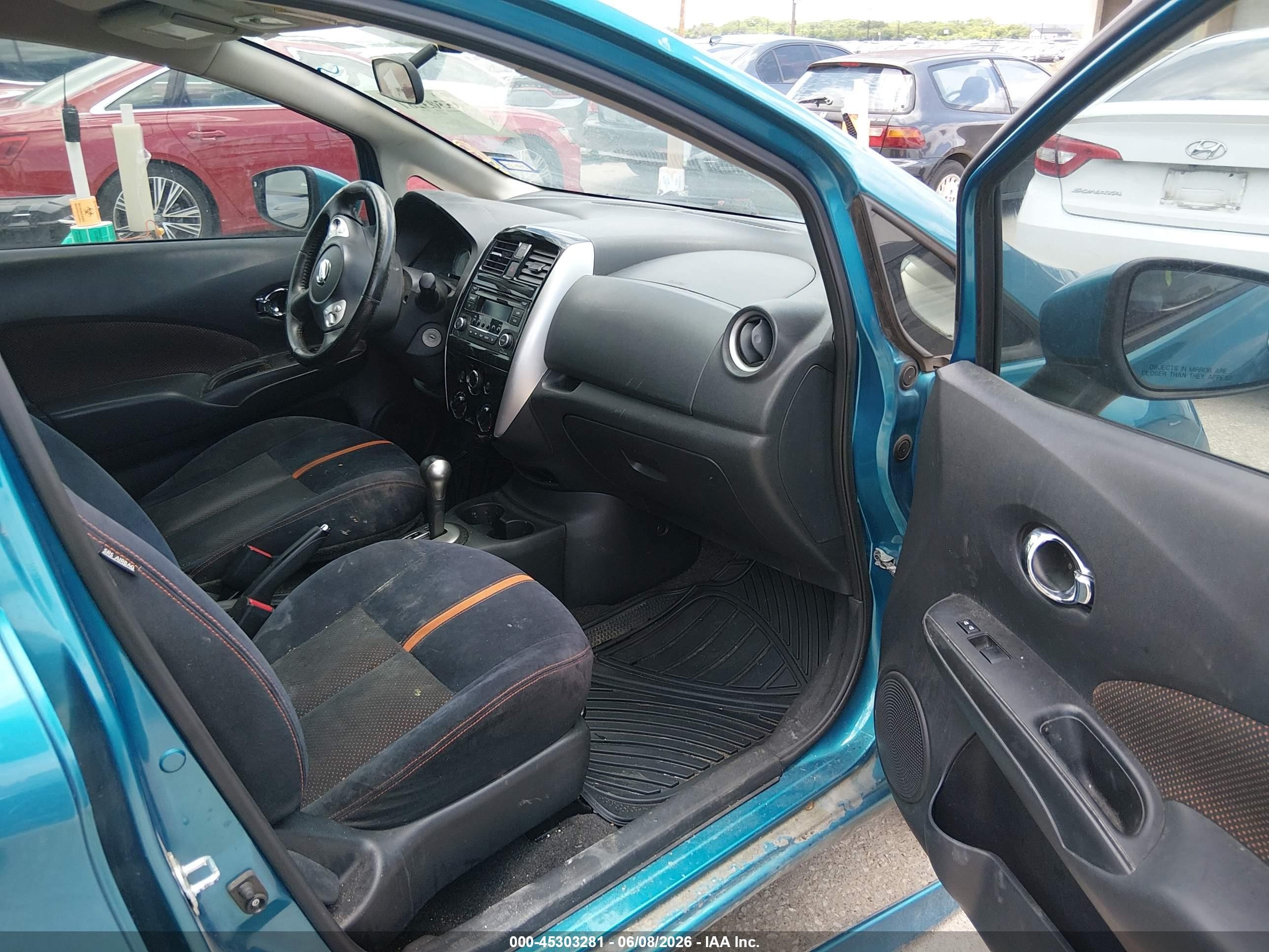 2015 Nissan Versa Note Sr Blue vin: 3N1CE2CPXFL387481