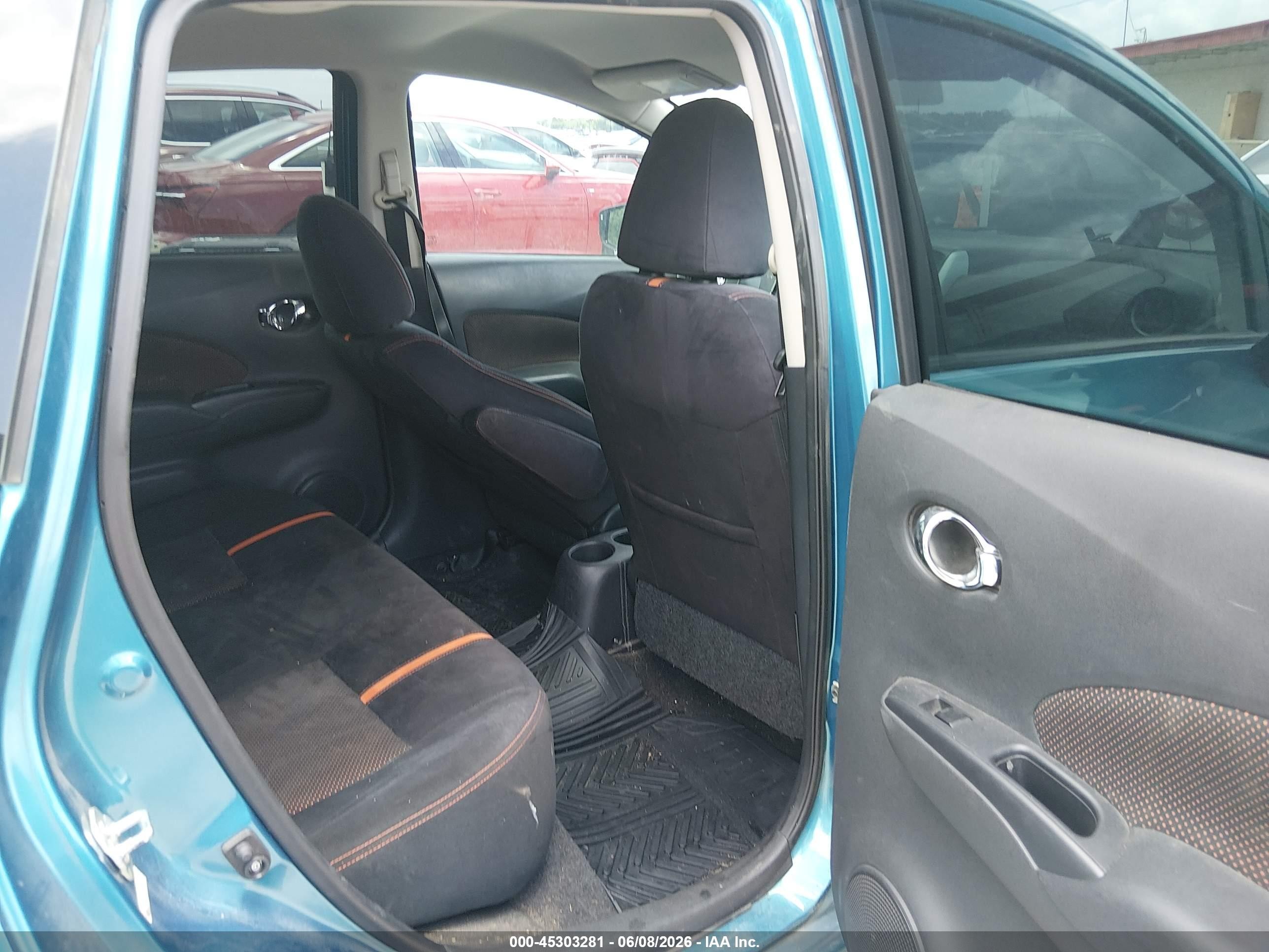 2015 Nissan Versa Note Sr Blue vin: 3N1CE2CPXFL387481