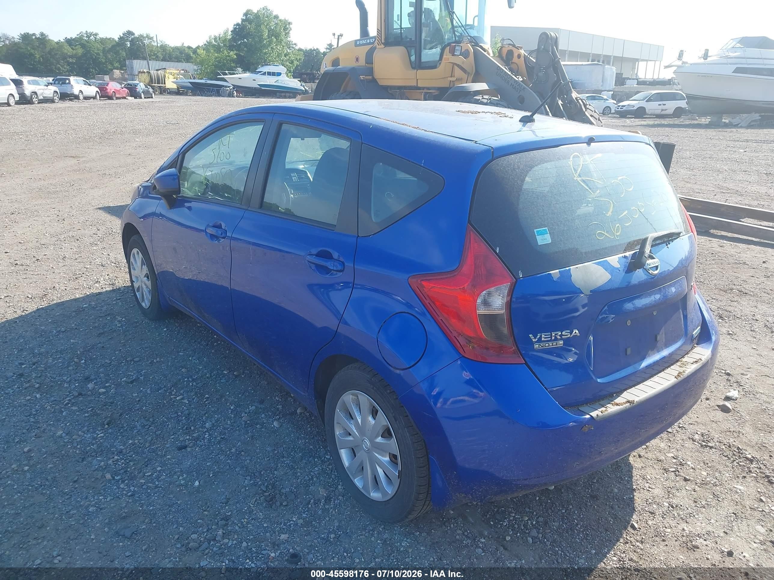 2015 Nissan Versa Note Sv Blue vin: 3N1CE2CPXFL388825