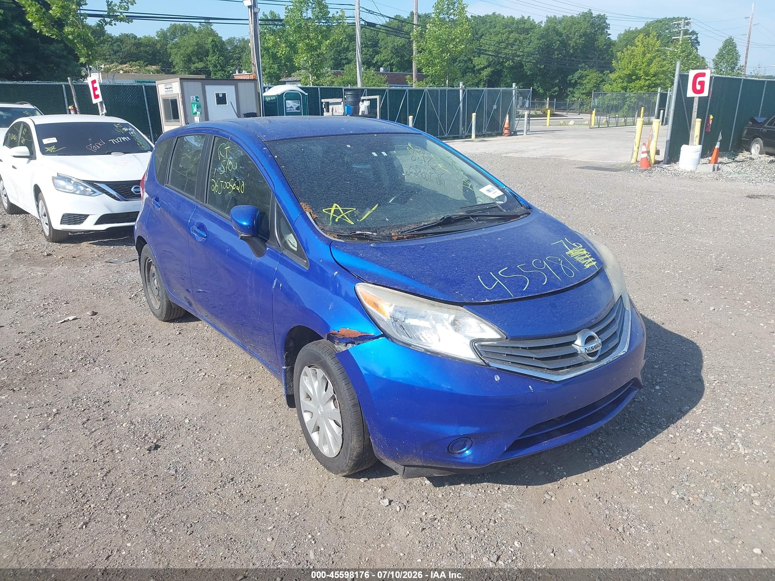 2015 Nissan Versa Note Sv Blue vin: 3N1CE2CPXFL388825
