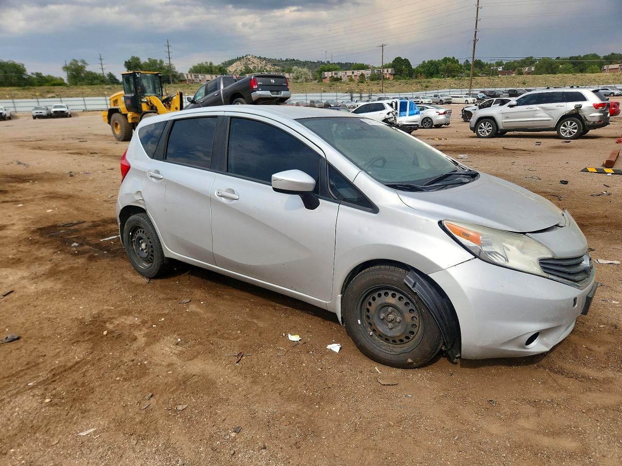 2015 Nissan Versa Note S Gray vin: 3N1CE2CPXFL391966
