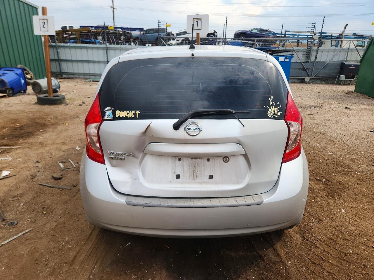2015 Nissan Versa Note S Gray vin: 3N1CE2CPXFL391966