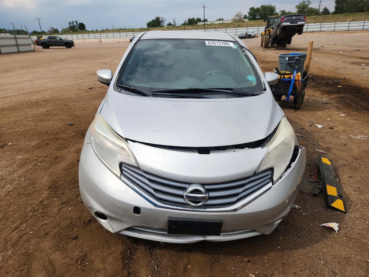 2015 Nissan Versa Note S Gray vin: 3N1CE2CPXFL391966