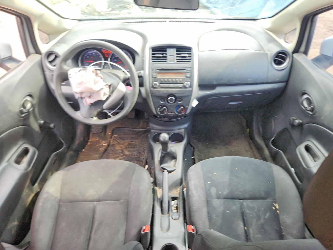 2015 Nissan Versa Note S Gray vin: 3N1CE2CPXFL391966