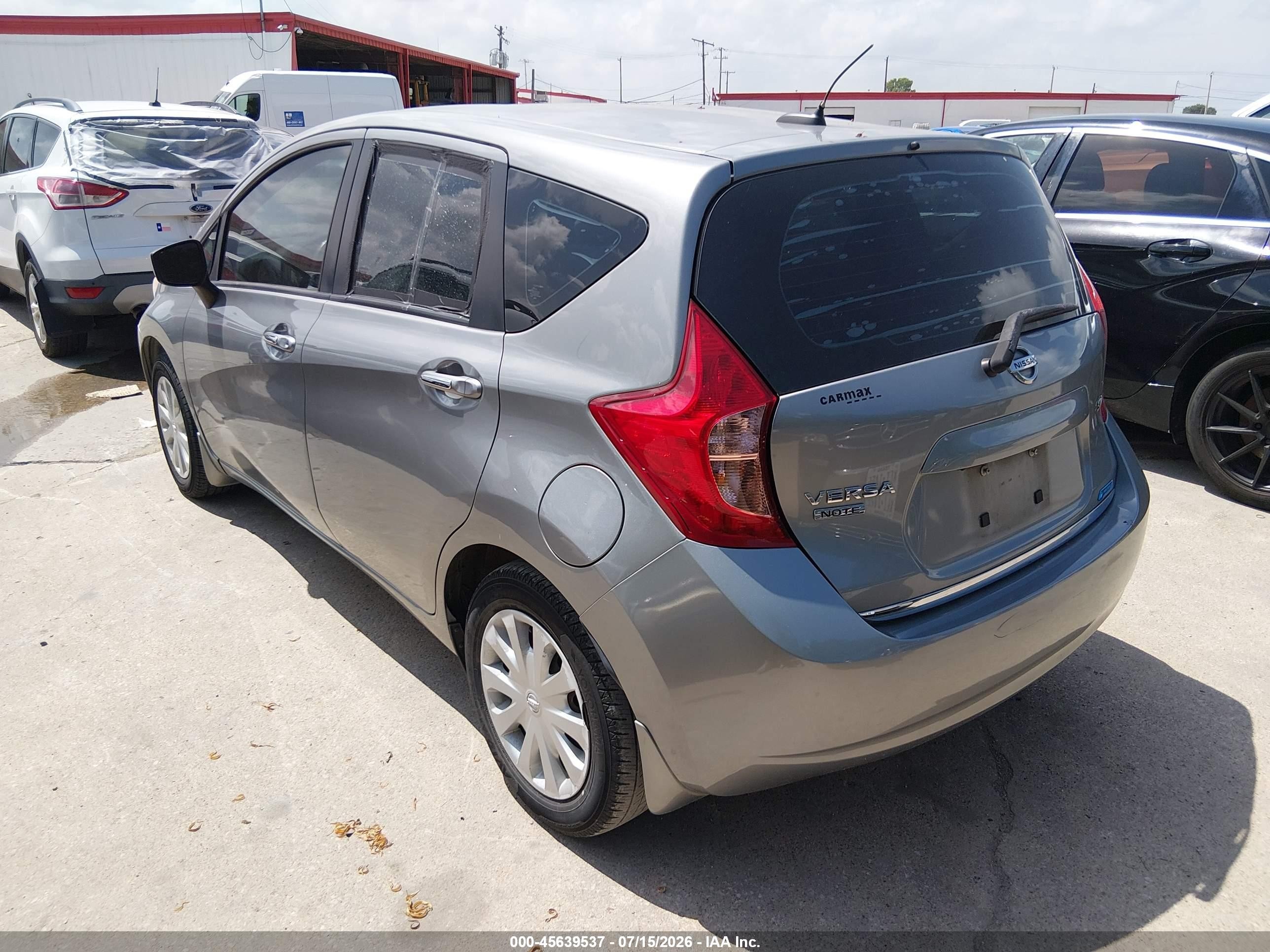 2015 Nissan Versa Note Sv Silver vin: 3N1CE2CPXFL392065
