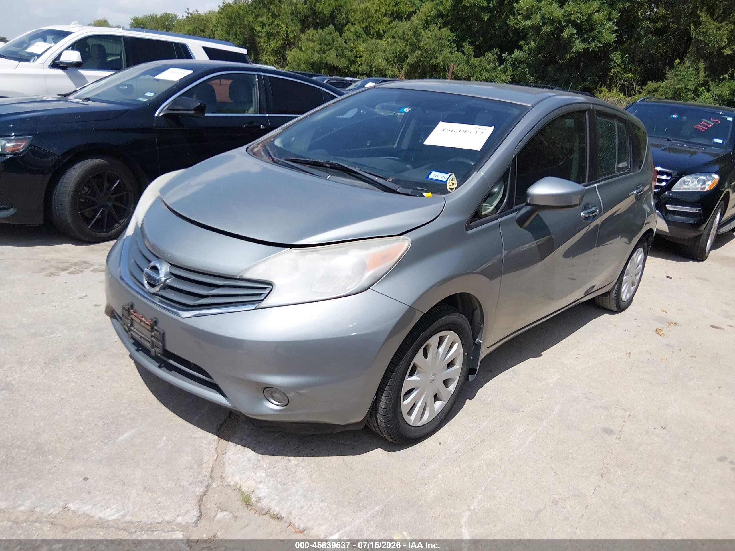 2015 Nissan Versa Note Sv Silver vin: 3N1CE2CPXFL392065