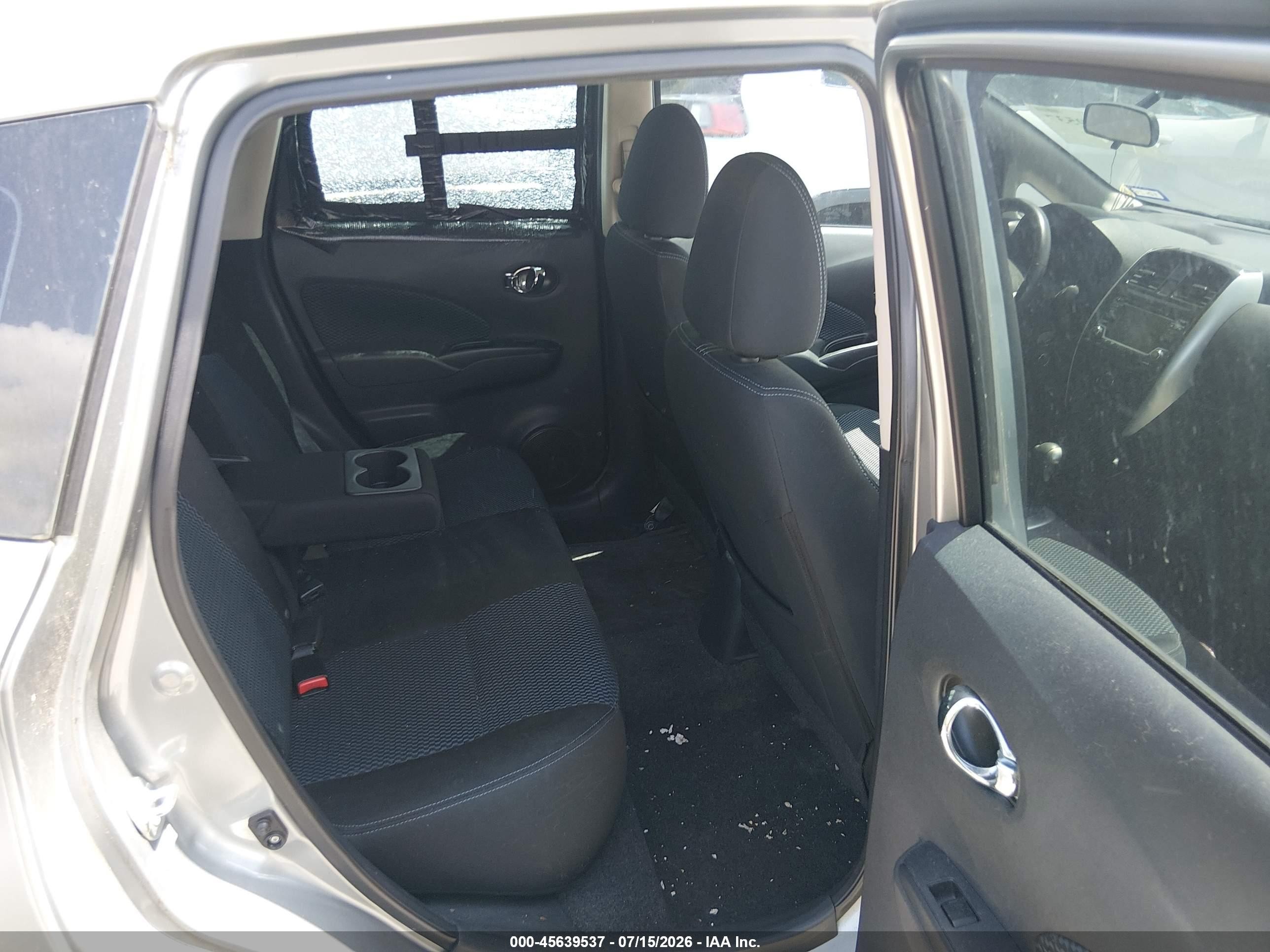 2015 Nissan Versa Note Sv Silver vin: 3N1CE2CPXFL392065