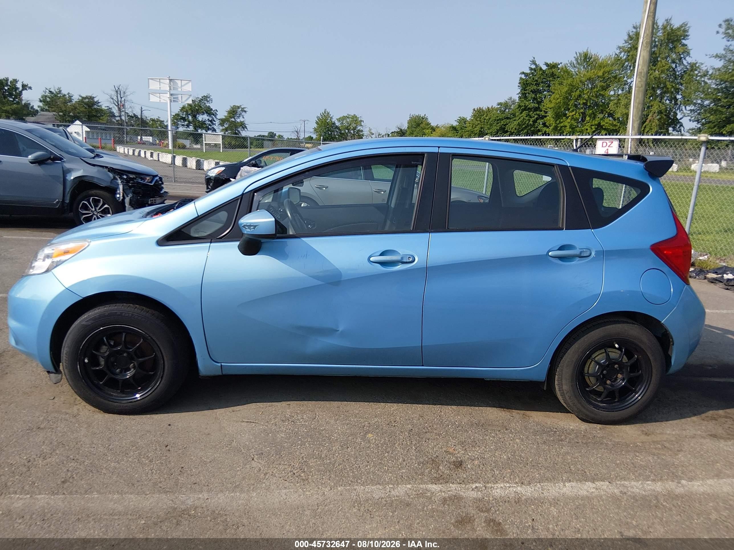 2015 Nissan Versa Note S (sr)/s Plus/sl/sr/sv Light Blue vin: 3N1CE2CPXFL393846