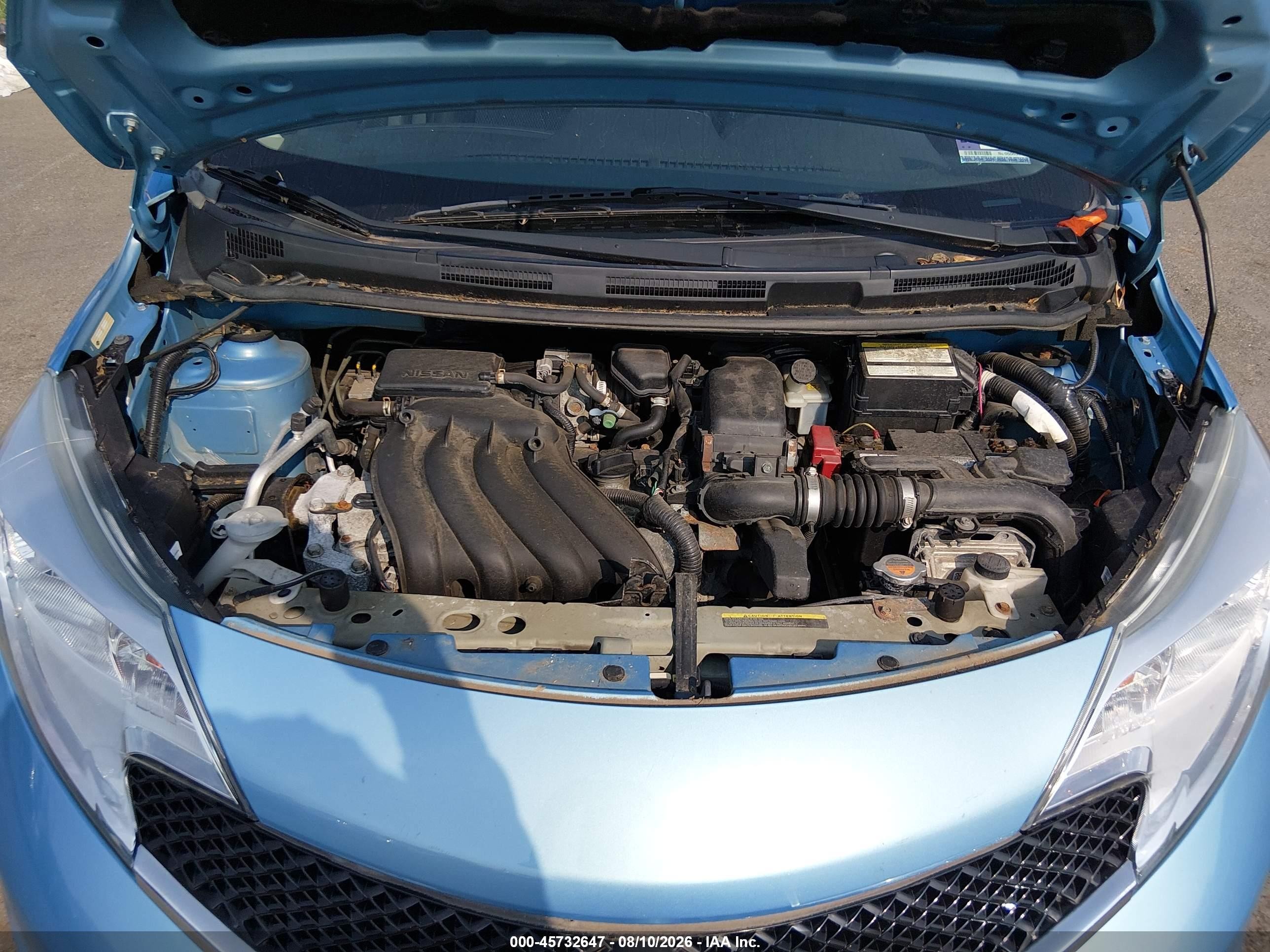 2015 Nissan Versa Note S (sr)/s Plus/sl/sr/sv Light Blue vin: 3N1CE2CPXFL393846