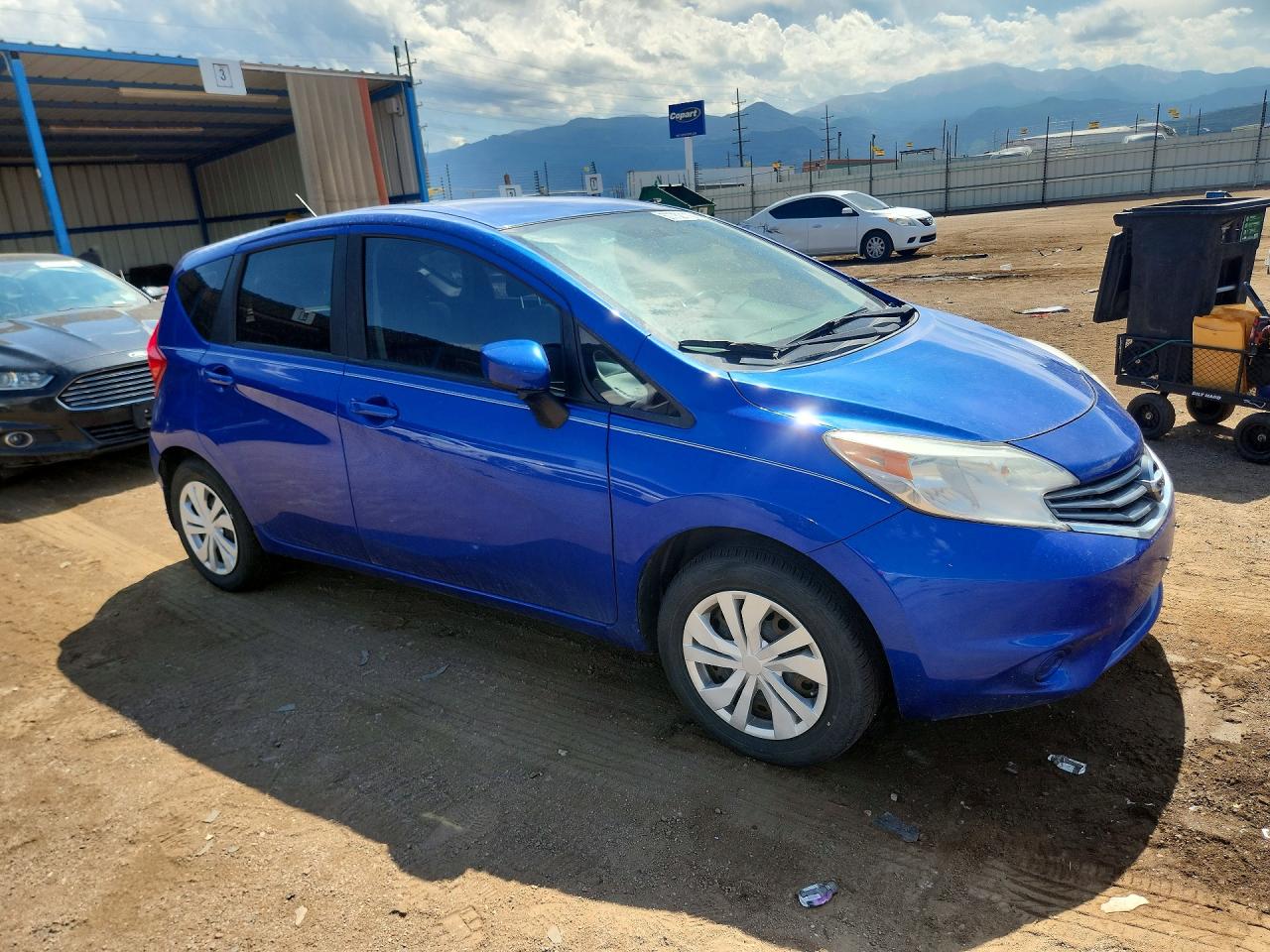 2015 Nissan Versa Note Sv Blue vin: 3N1CE2CPXFL395998