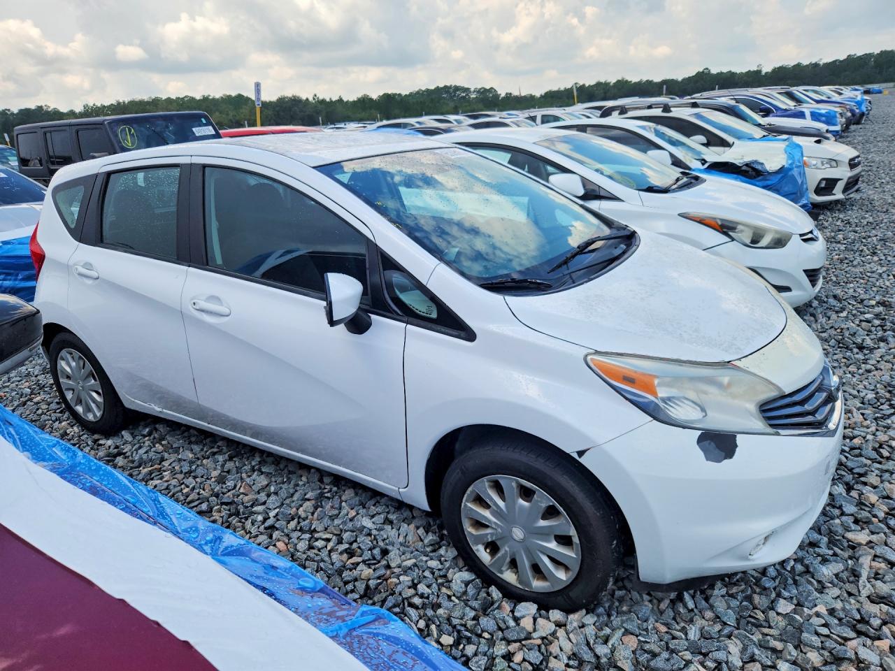 2015 Nissan Versa Note S Plus White vin: 3N1CE2CPXFL398822