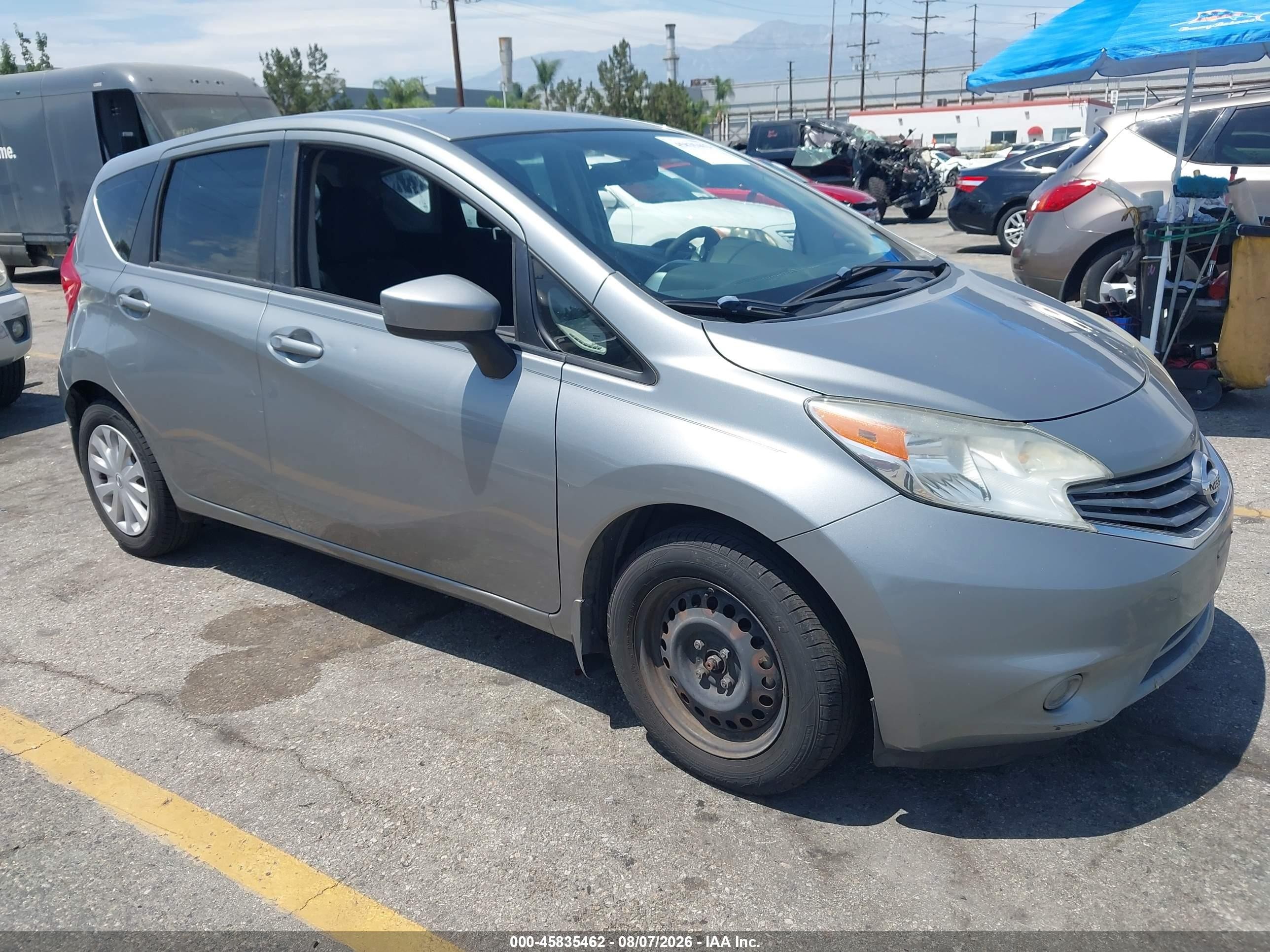 2015 Nissan Versa Note Sv Gray vin: 3N1CE2CPXFL400956