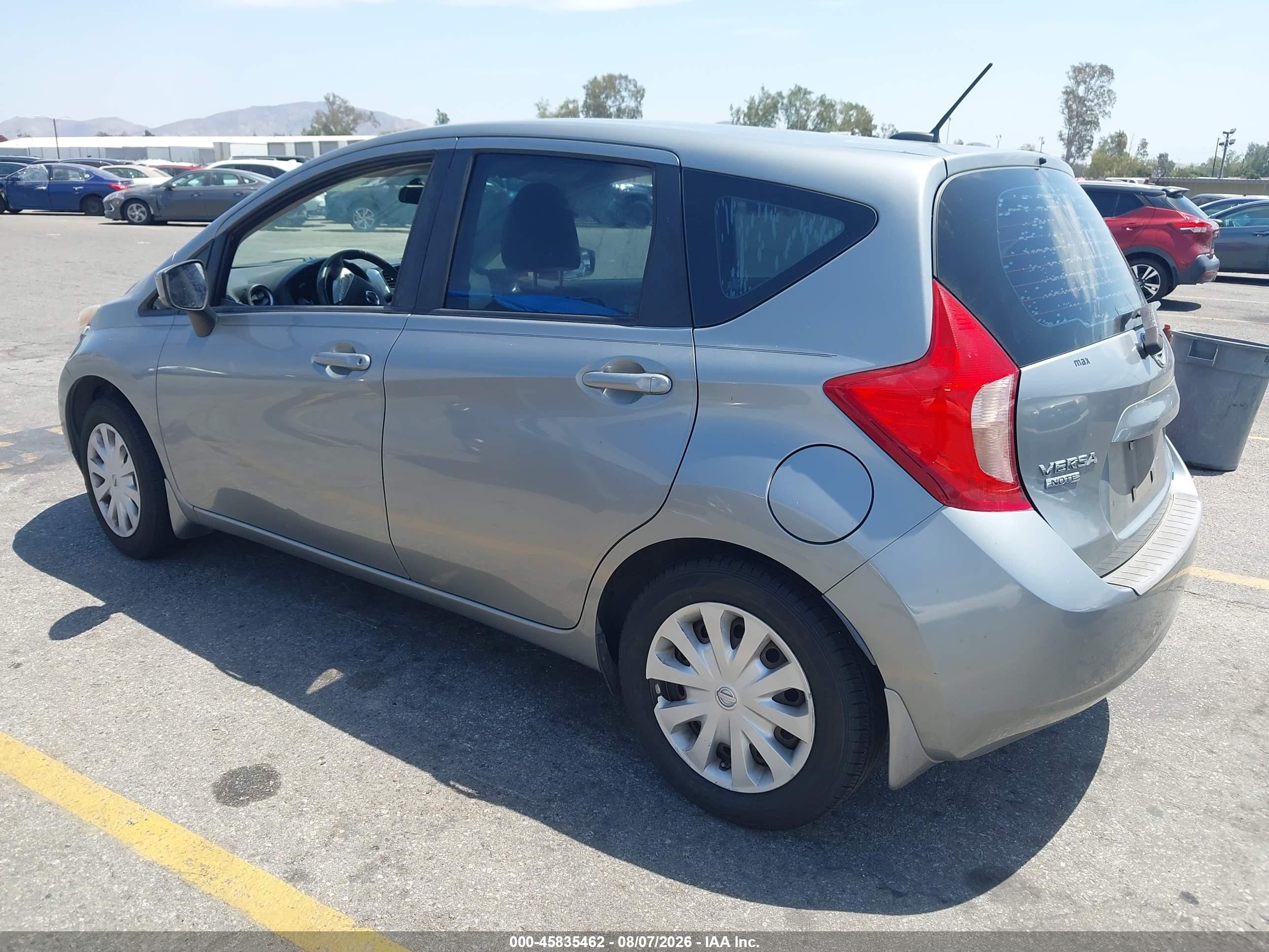 2015 Nissan Versa Note Sv Gray vin: 3N1CE2CPXFL400956