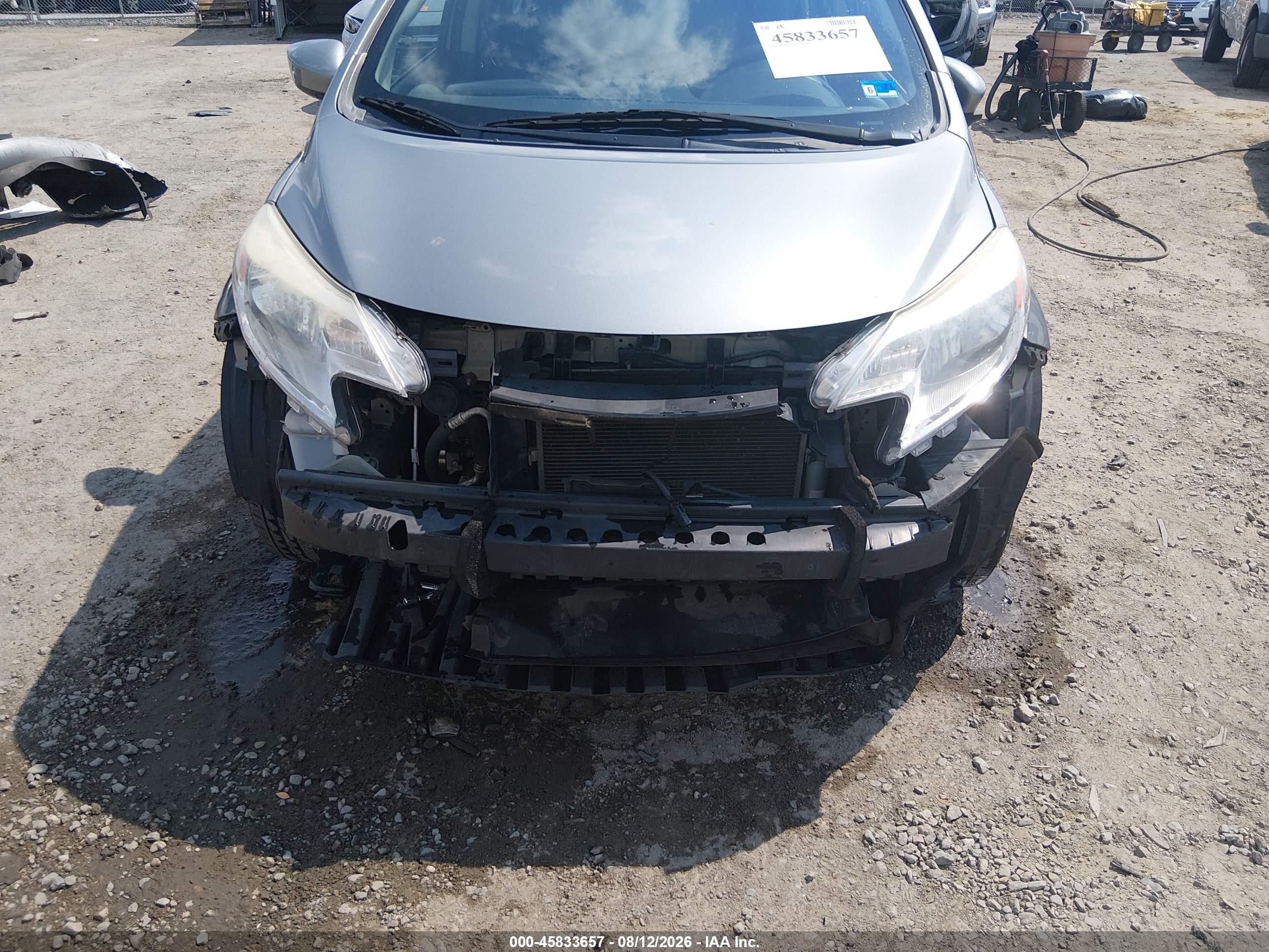 2015 Nissan Versa Note S (sr)/s Plus/sl/sr/sv Gray vin: 3N1CE2CPXFL408345