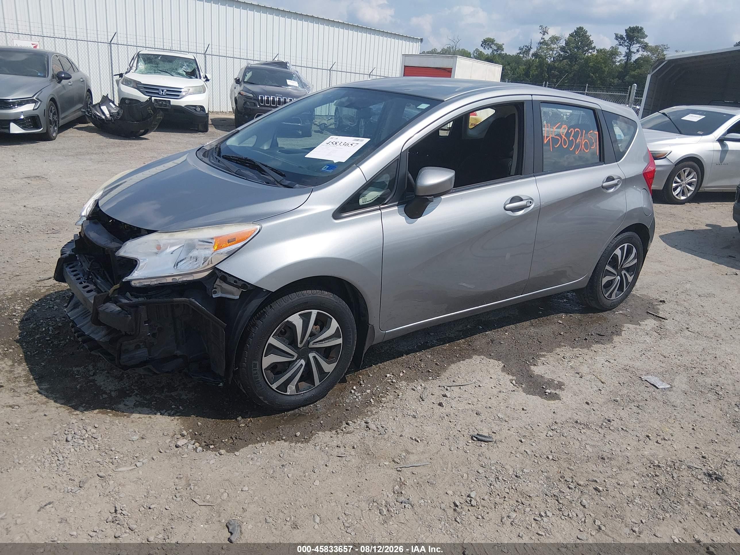 2015 Nissan Versa Note S (sr)/s Plus/sl/sr/sv Gray vin: 3N1CE2CPXFL408345