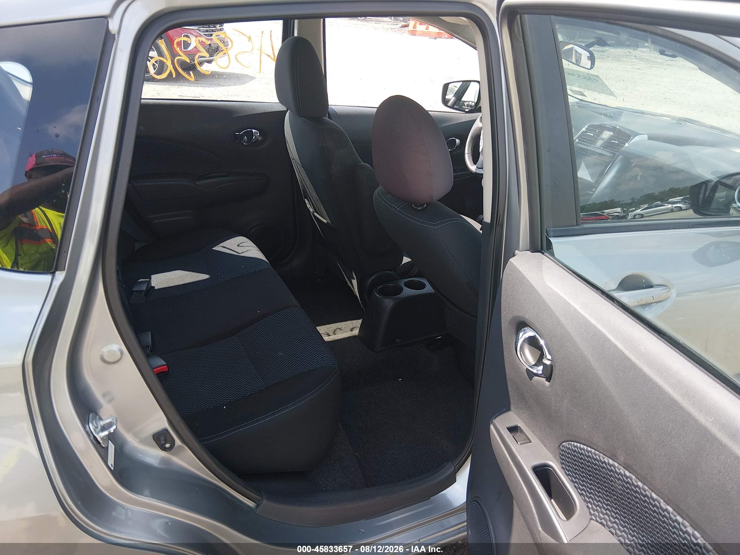 2015 Nissan Versa Note S (sr)/s Plus/sl/sr/sv Gray vin: 3N1CE2CPXFL408345