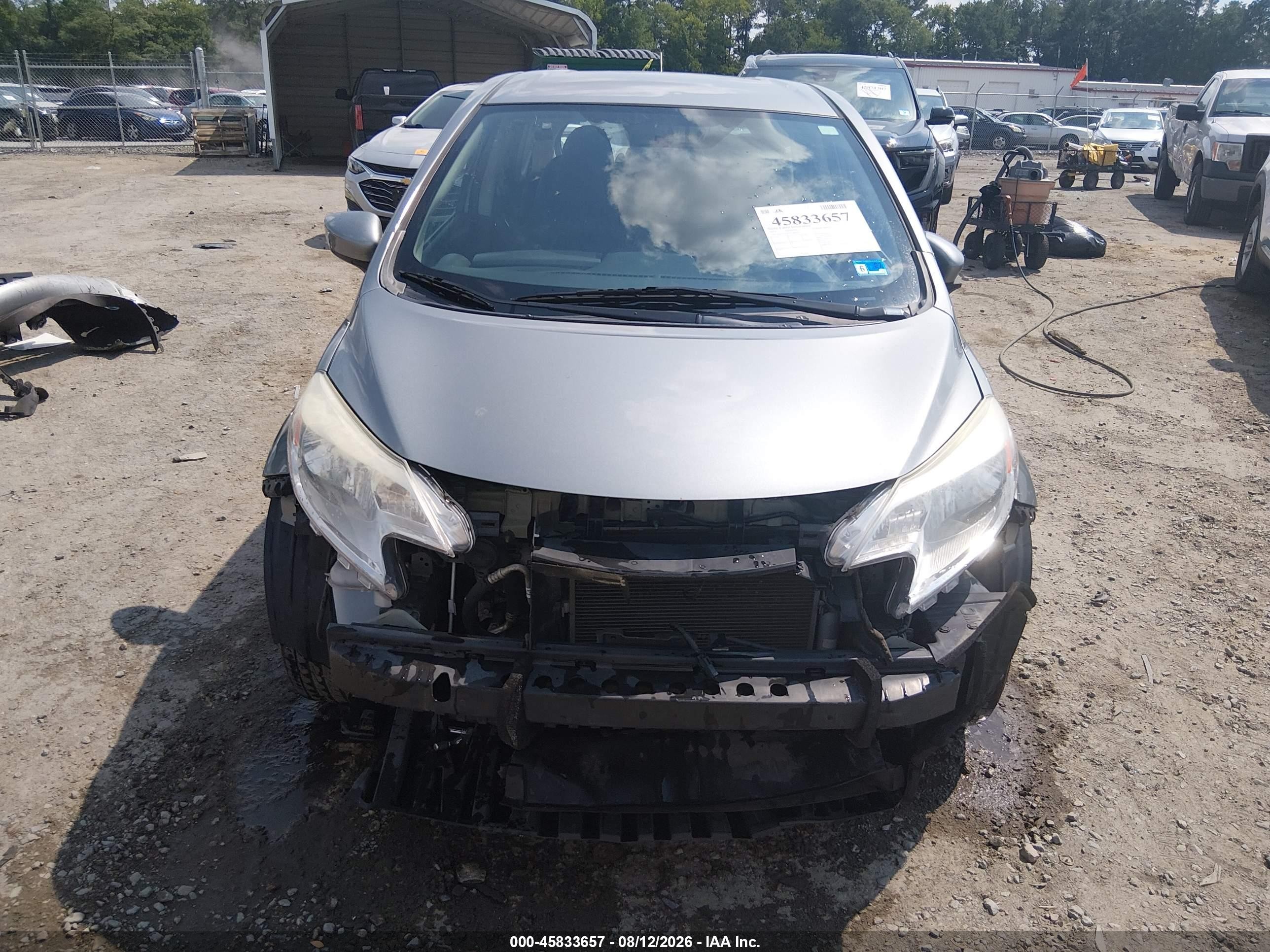 2015 Nissan Versa Note S (sr)/s Plus/sl/sr/sv Gray vin: 3N1CE2CPXFL408345