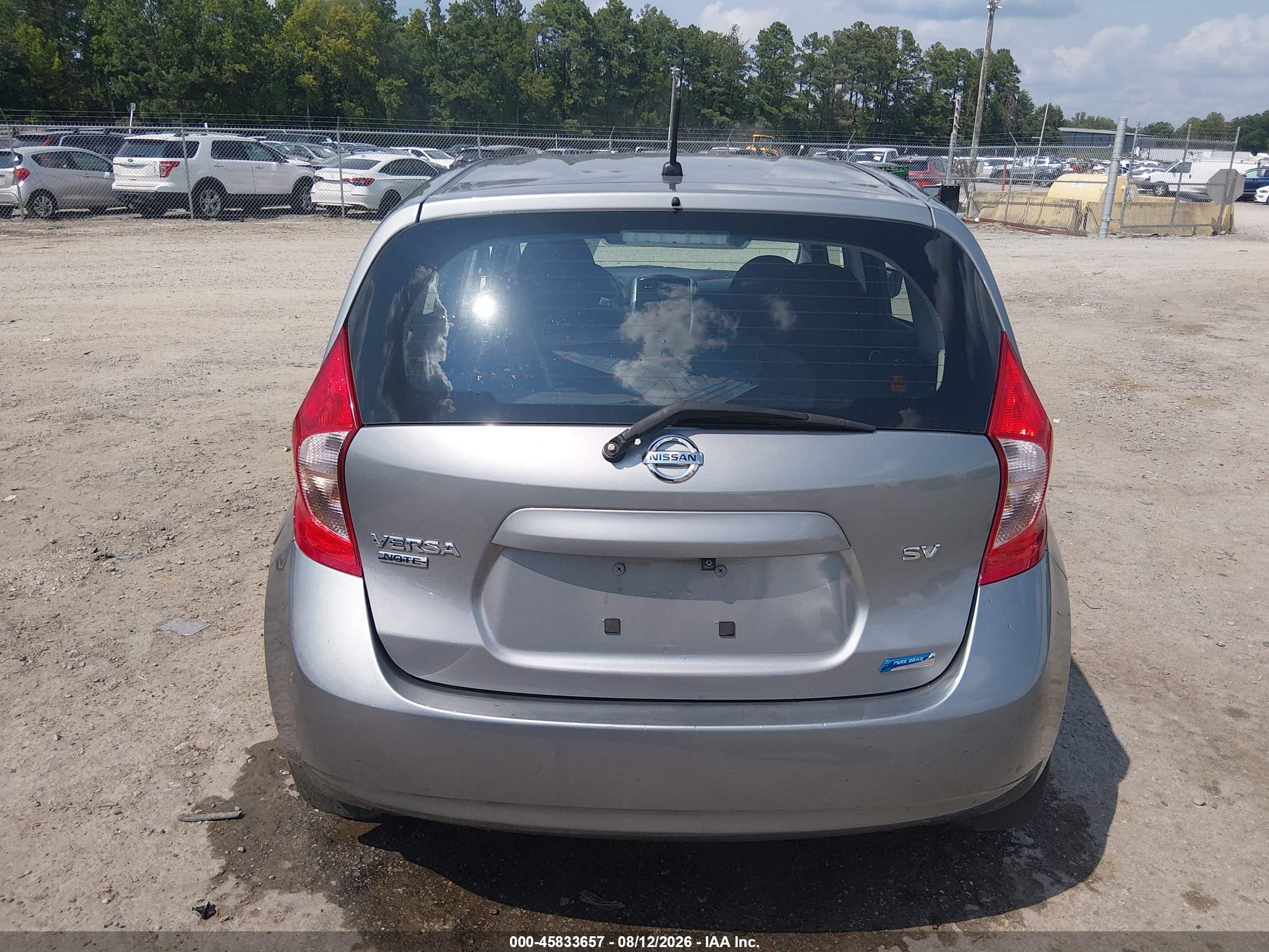 2015 Nissan Versa Note S (sr)/s Plus/sl/sr/sv Gray vin: 3N1CE2CPXFL408345