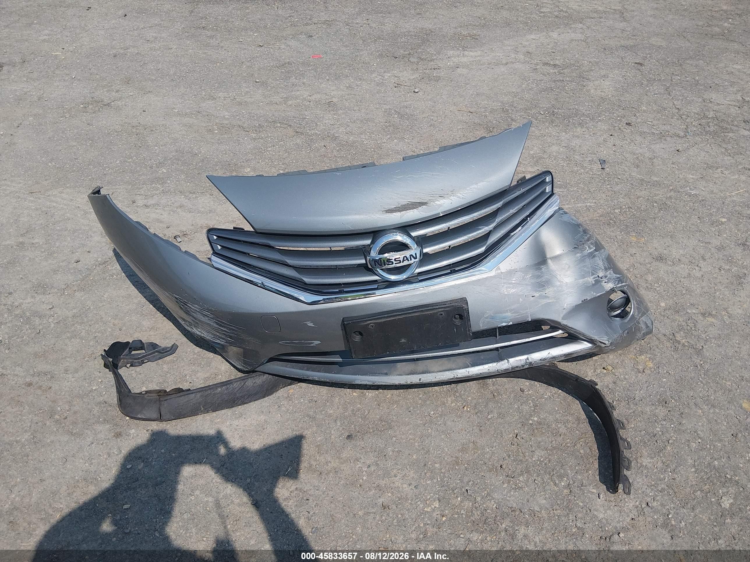 2015 Nissan Versa Note S (sr)/s Plus/sl/sr/sv Gray vin: 3N1CE2CPXFL408345