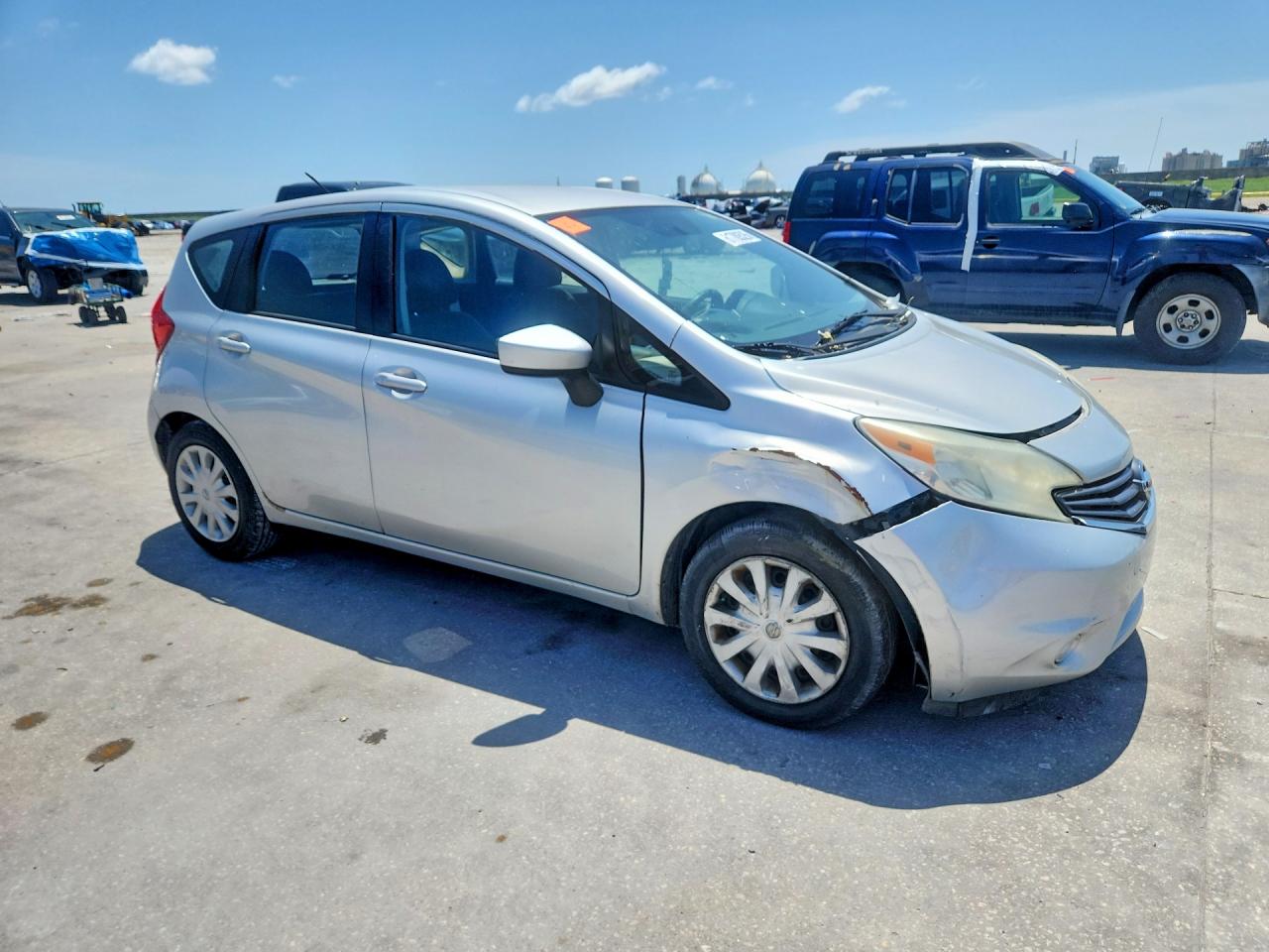 2015 Nissan Versa Note Sv Silver vin: 3N1CE2CPXFL409530