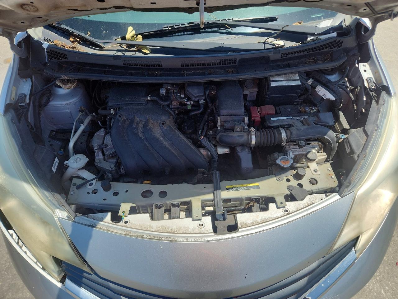 2015 Nissan Versa Note Sv Silver vin: 3N1CE2CPXFL409530