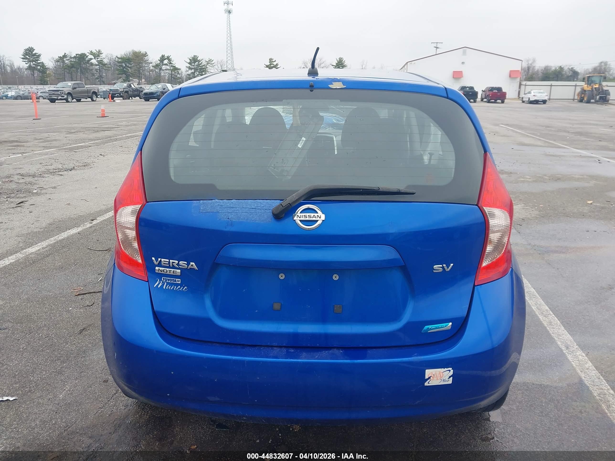 2015 Nissan Versa Note S (sr)/s Plus/sl/sr/sv Синий vin: 3N1CE2CPXFL417756