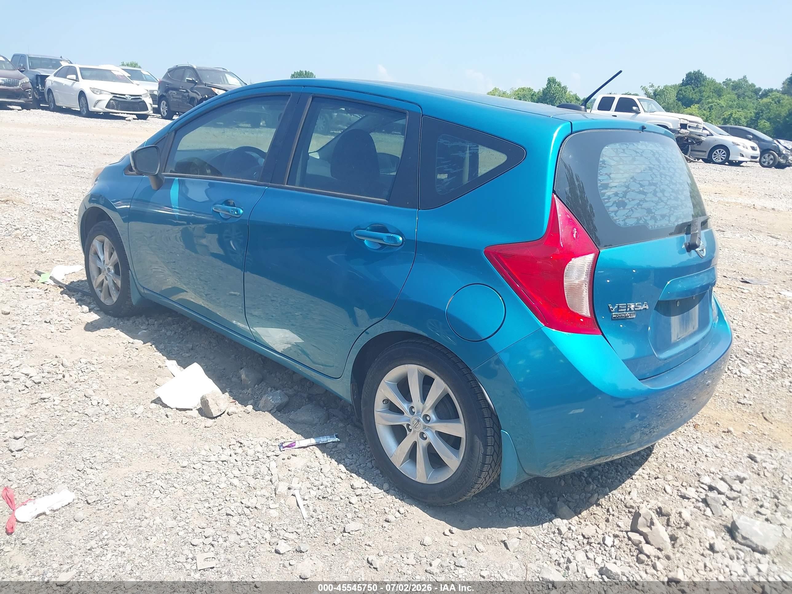 2015 Nissan Versa Note Sl Turquoise vin: 3N1CE2CPXFL418874