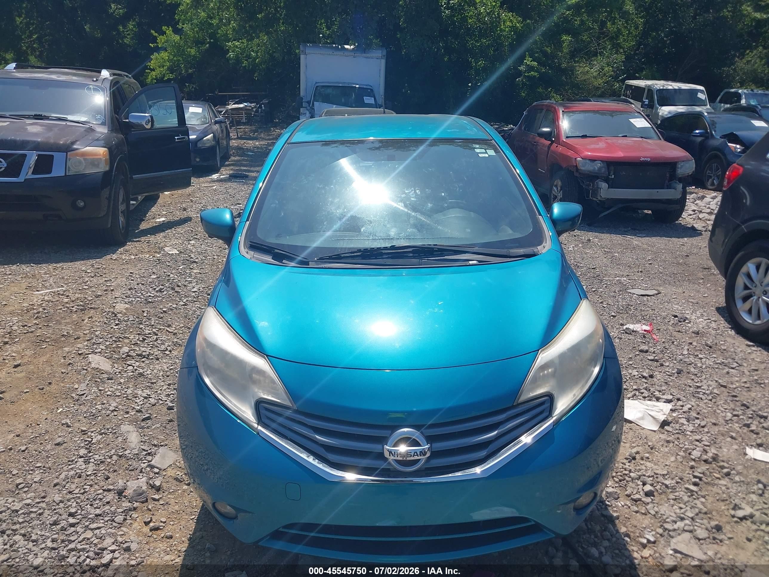 2015 Nissan Versa Note Sl Turquoise vin: 3N1CE2CPXFL418874
