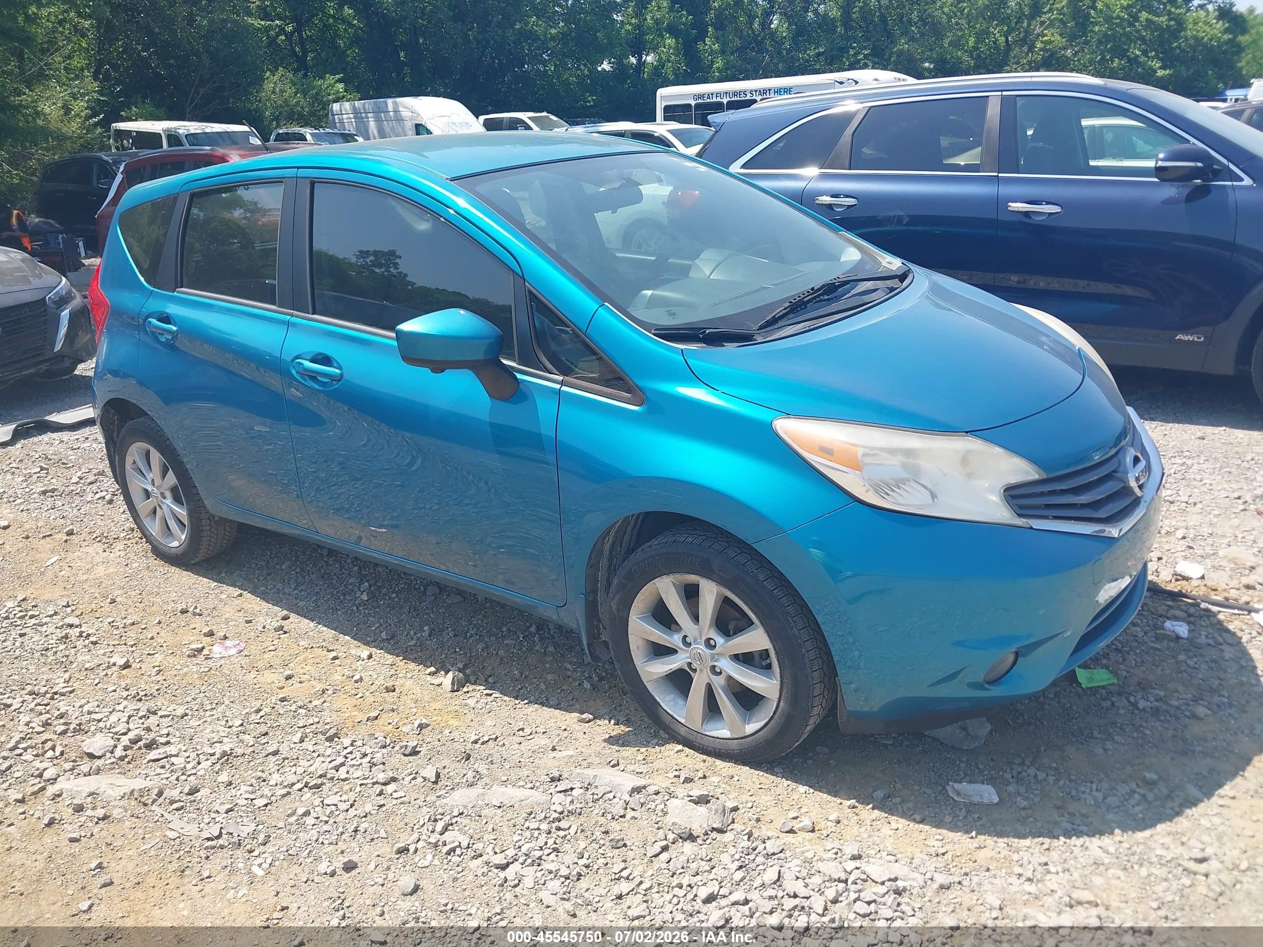 2015 Nissan Versa Note Sl Turquoise vin: 3N1CE2CPXFL418874
