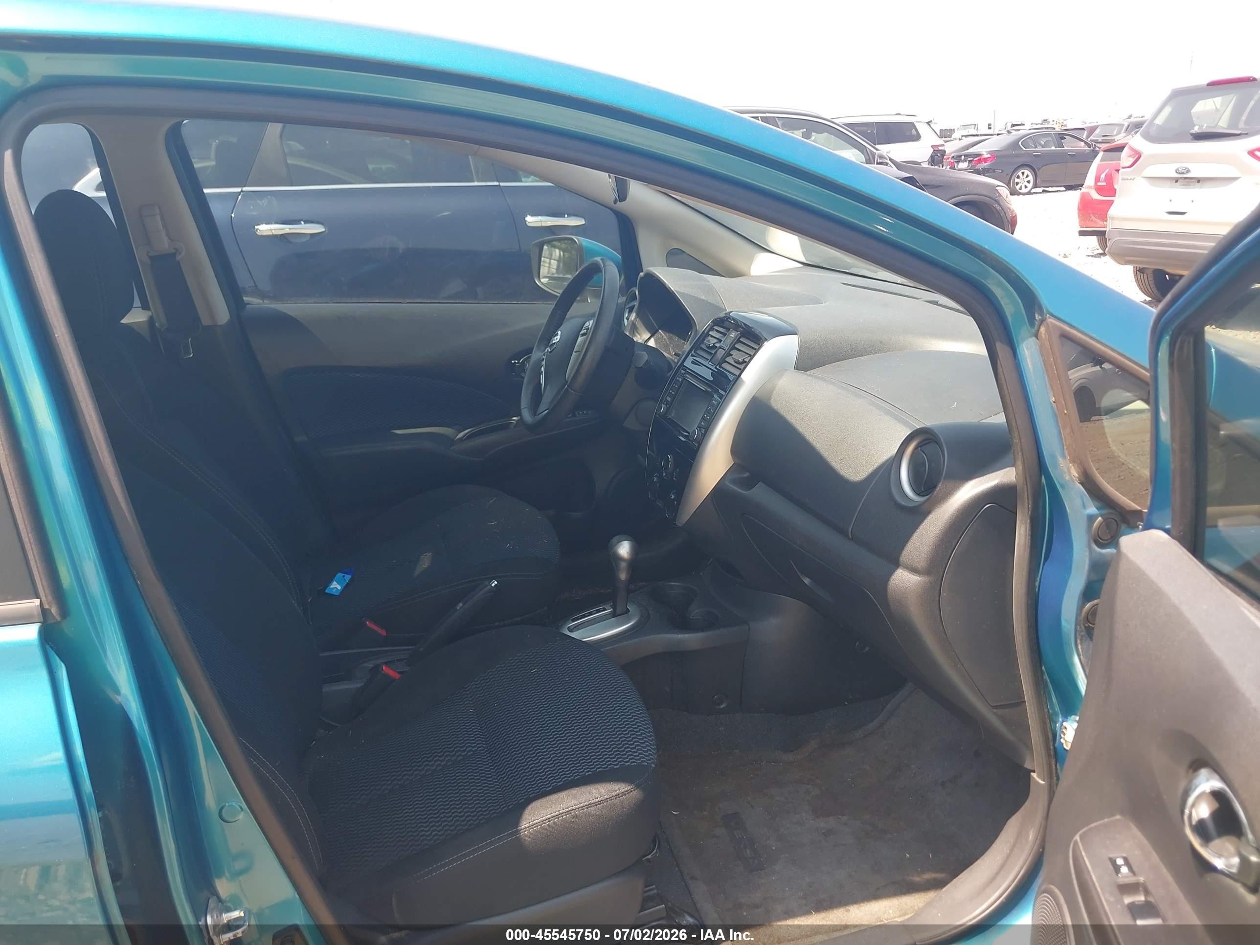 2015 Nissan Versa Note Sl Turquoise vin: 3N1CE2CPXFL418874
