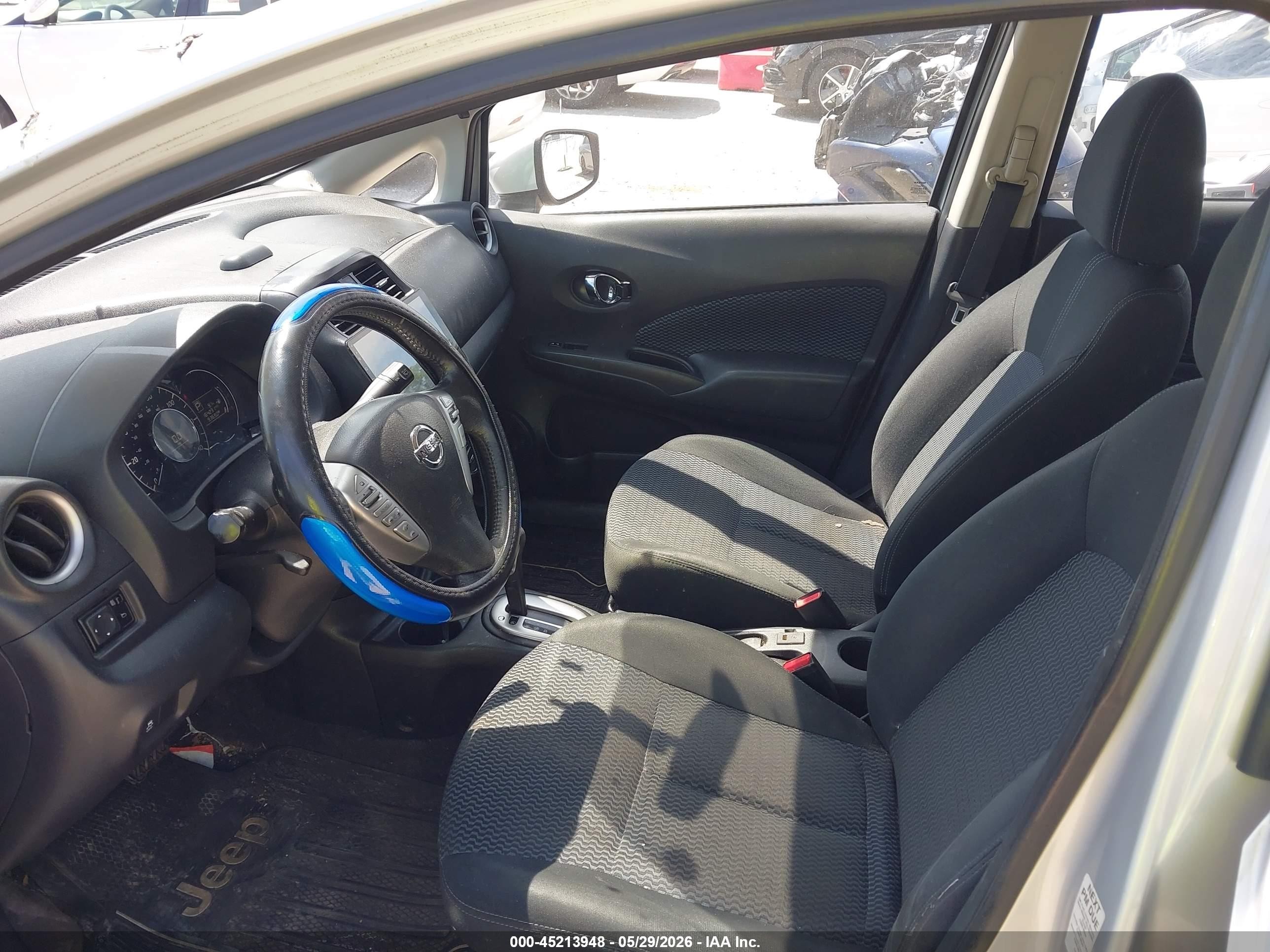 2015 Nissan Versa Note S (sr)/s Plus/sl/sr/sv Silver vin: 3N1CE2CPXFL420611